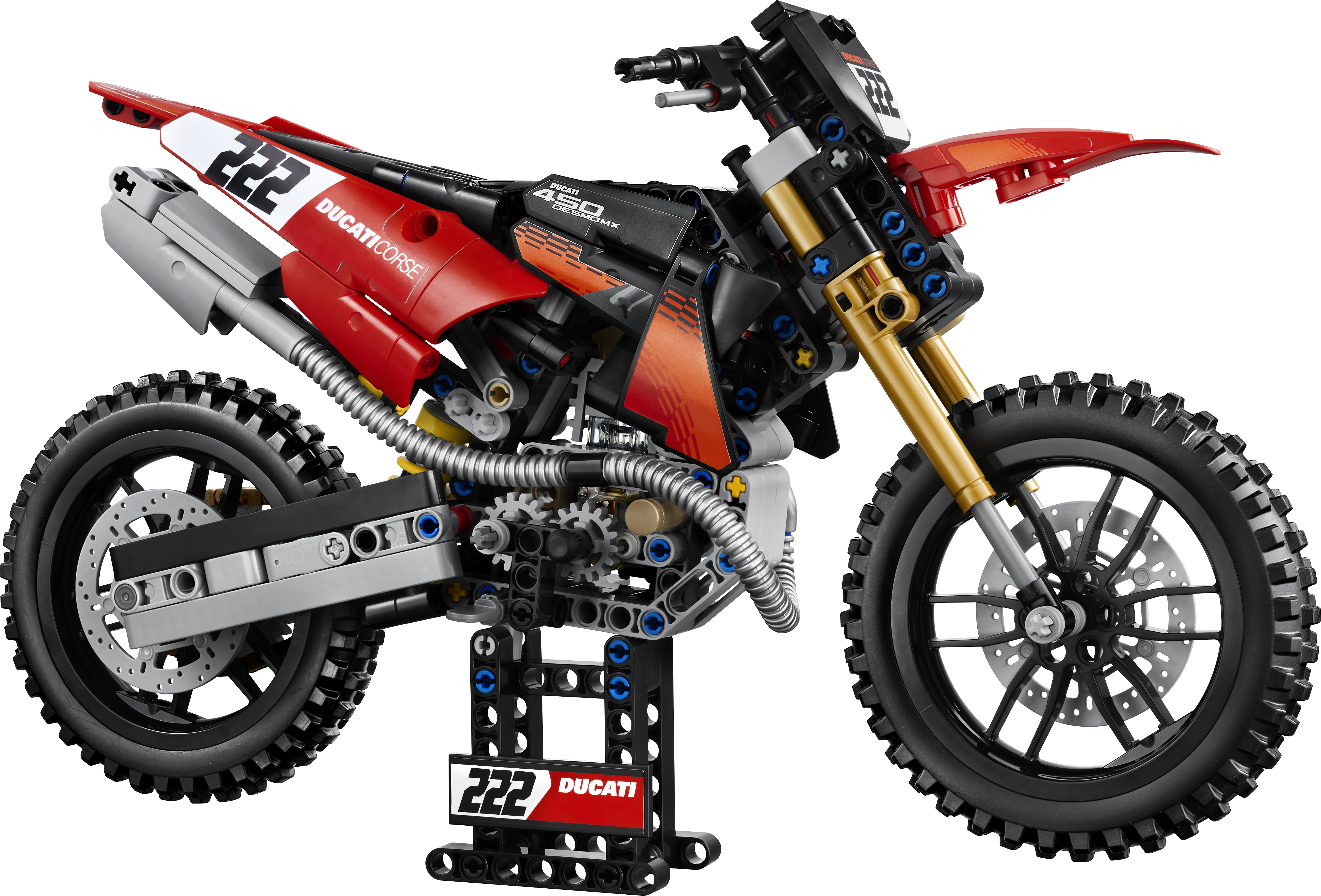 LEGO® Technic Motocykl Ducati Desmo450 MX Factory 42238