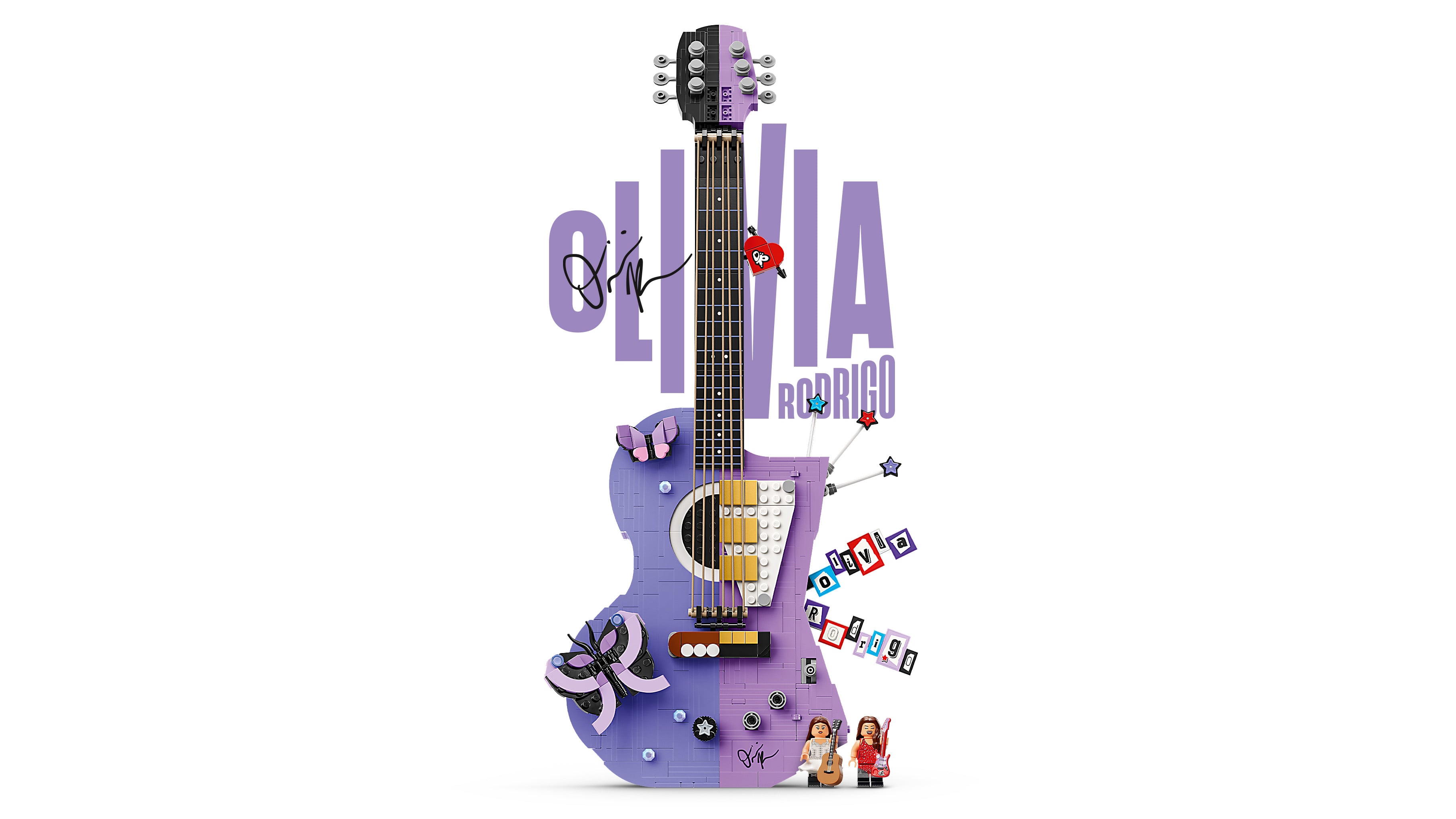 LEGO® Editions Podwójna gitara Olivii Rodrigo 43031