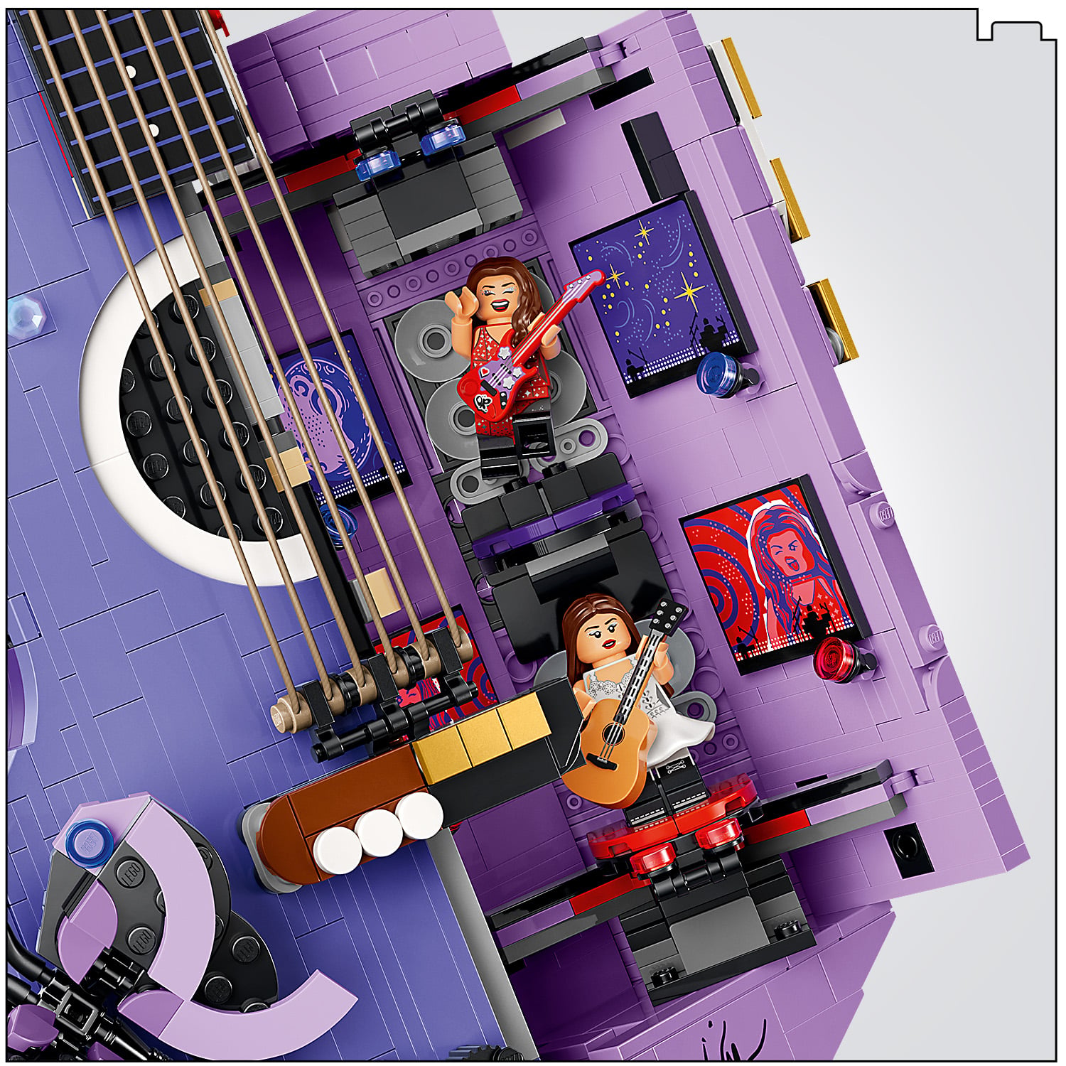 LEGO® Editions Podwójna gitara Olivii Rodrigo 43031