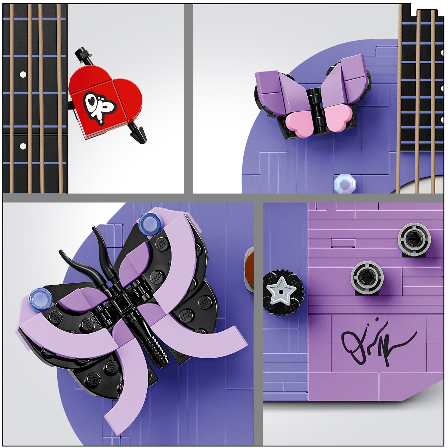 LEGO® Editions Podwójna gitara Olivii Rodrigo 43031