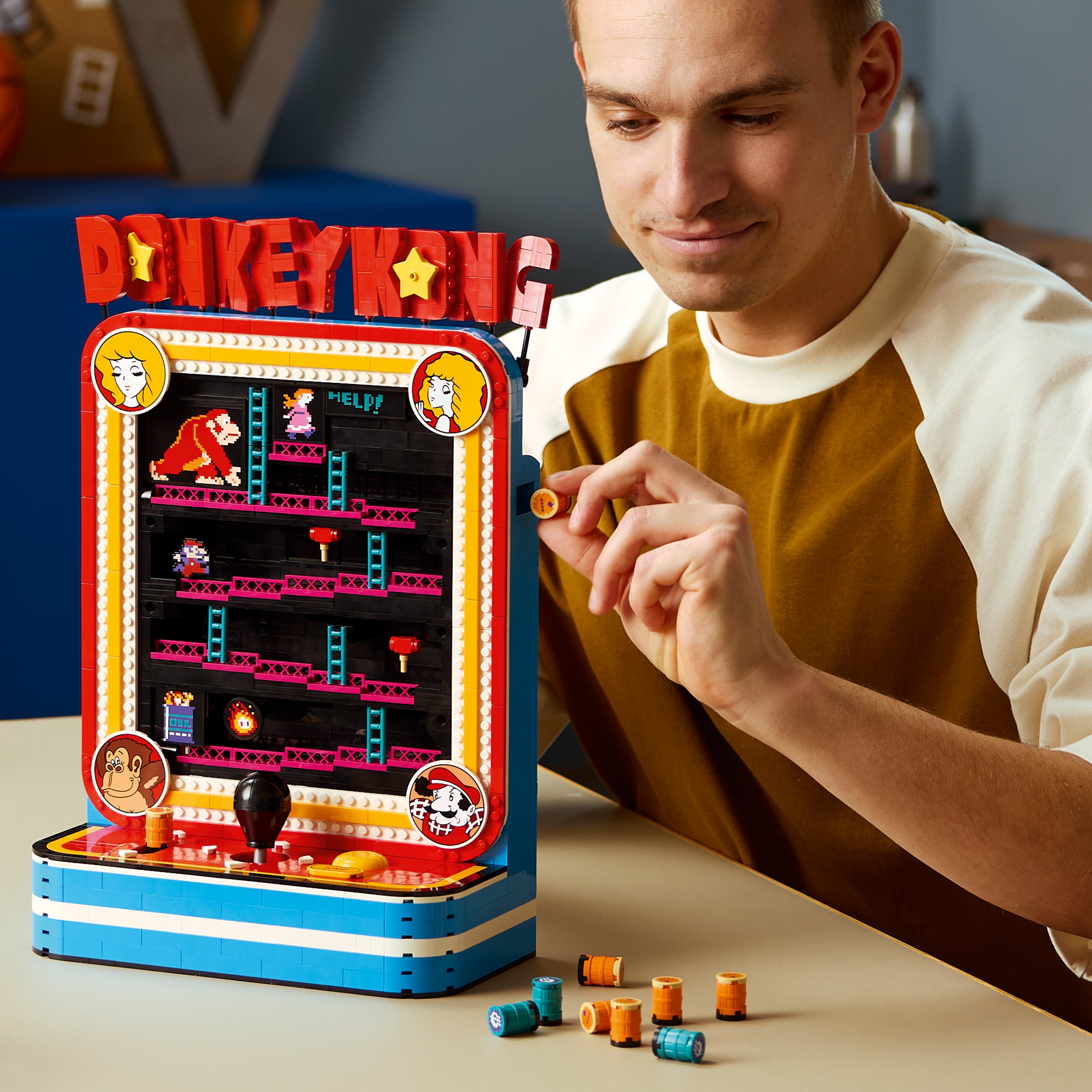 LEGO® Automat do gry Donkey Kong™ 72051, zestaw konstrukcyjny