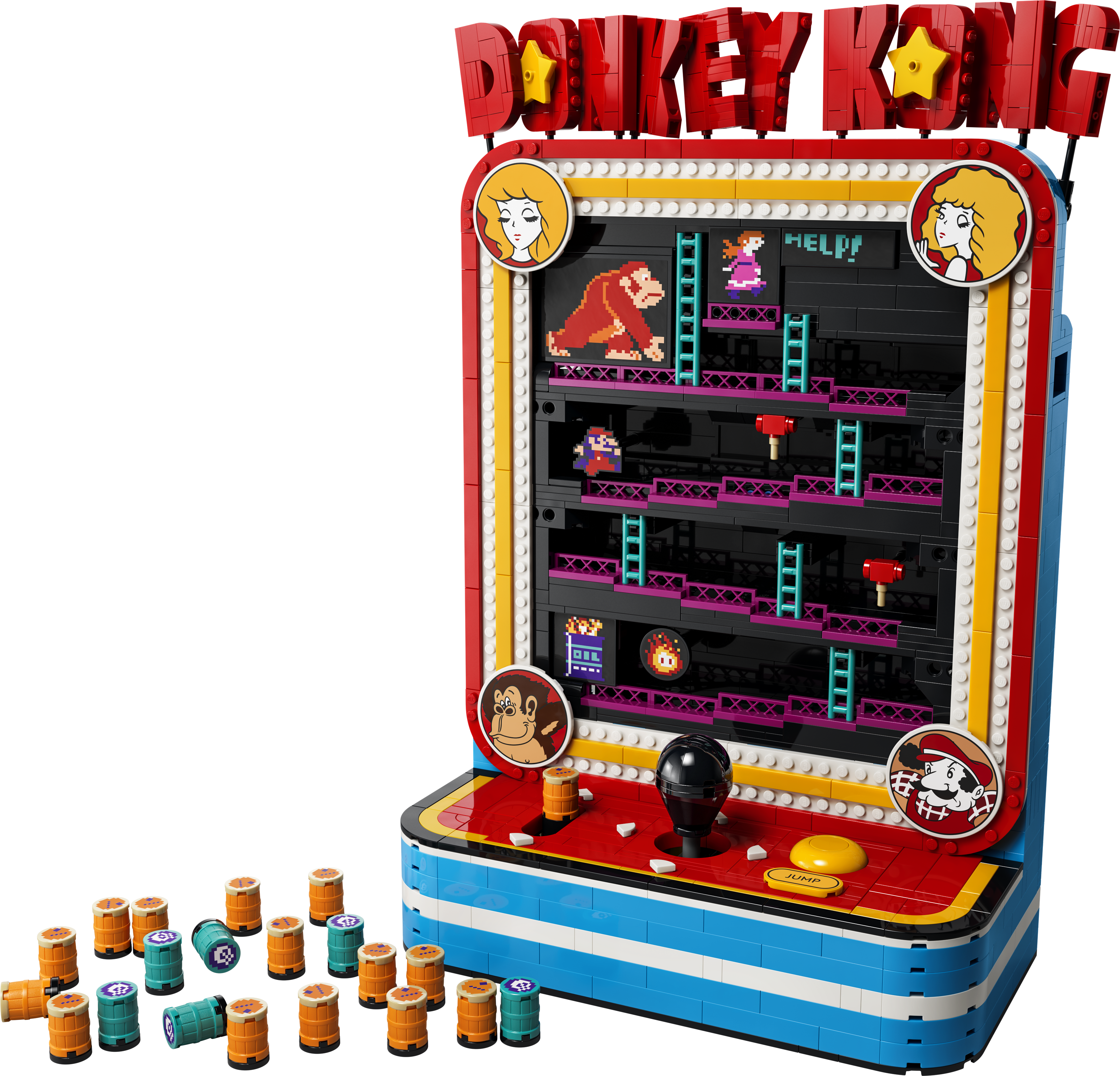 LEGO® Automat do gry Donkey Kong™ 72051, zestaw konstrukcyjny