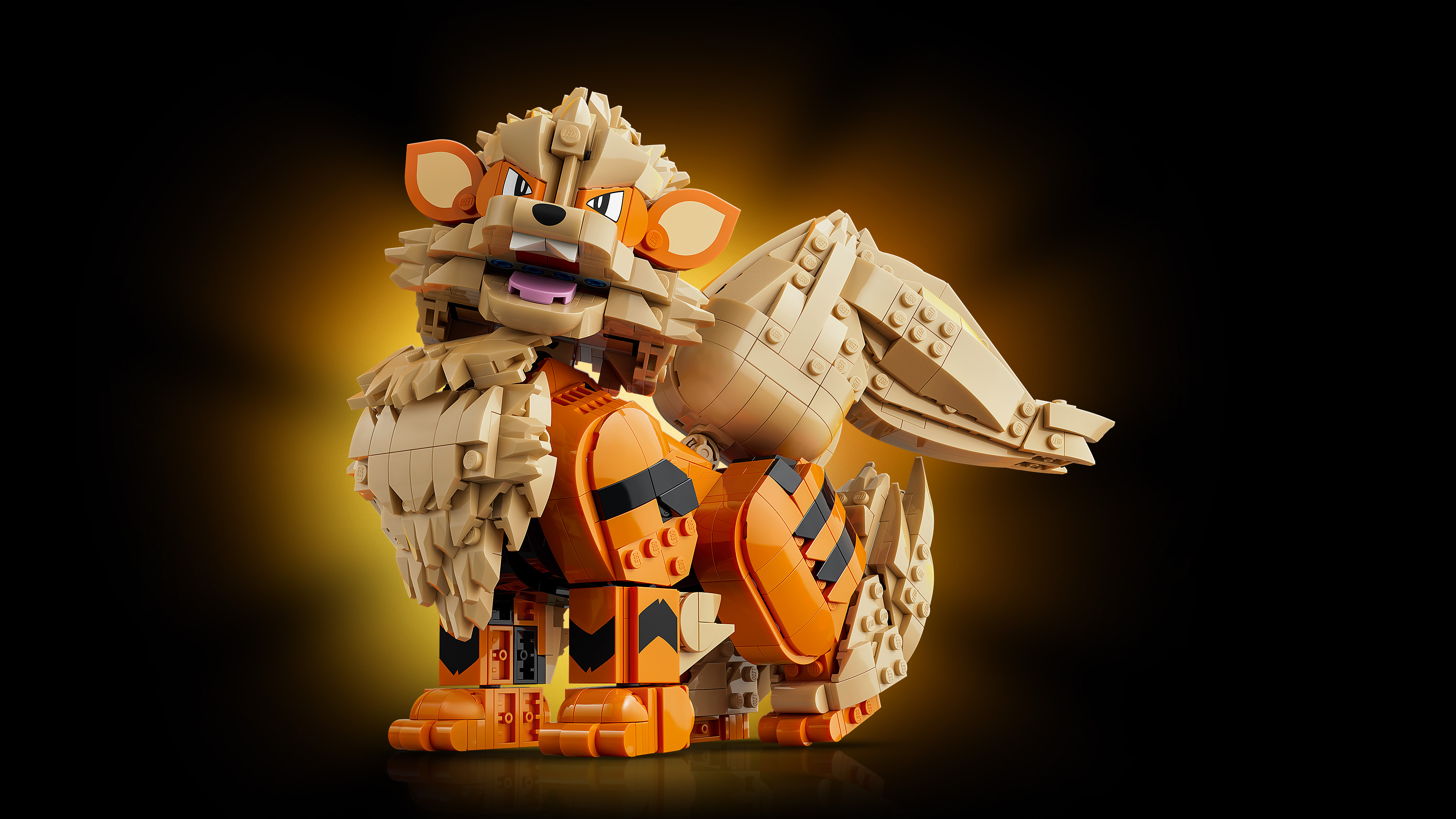 LEGO® Pokémon™ Arcanine 72160, zestaw z figurką Pokémona