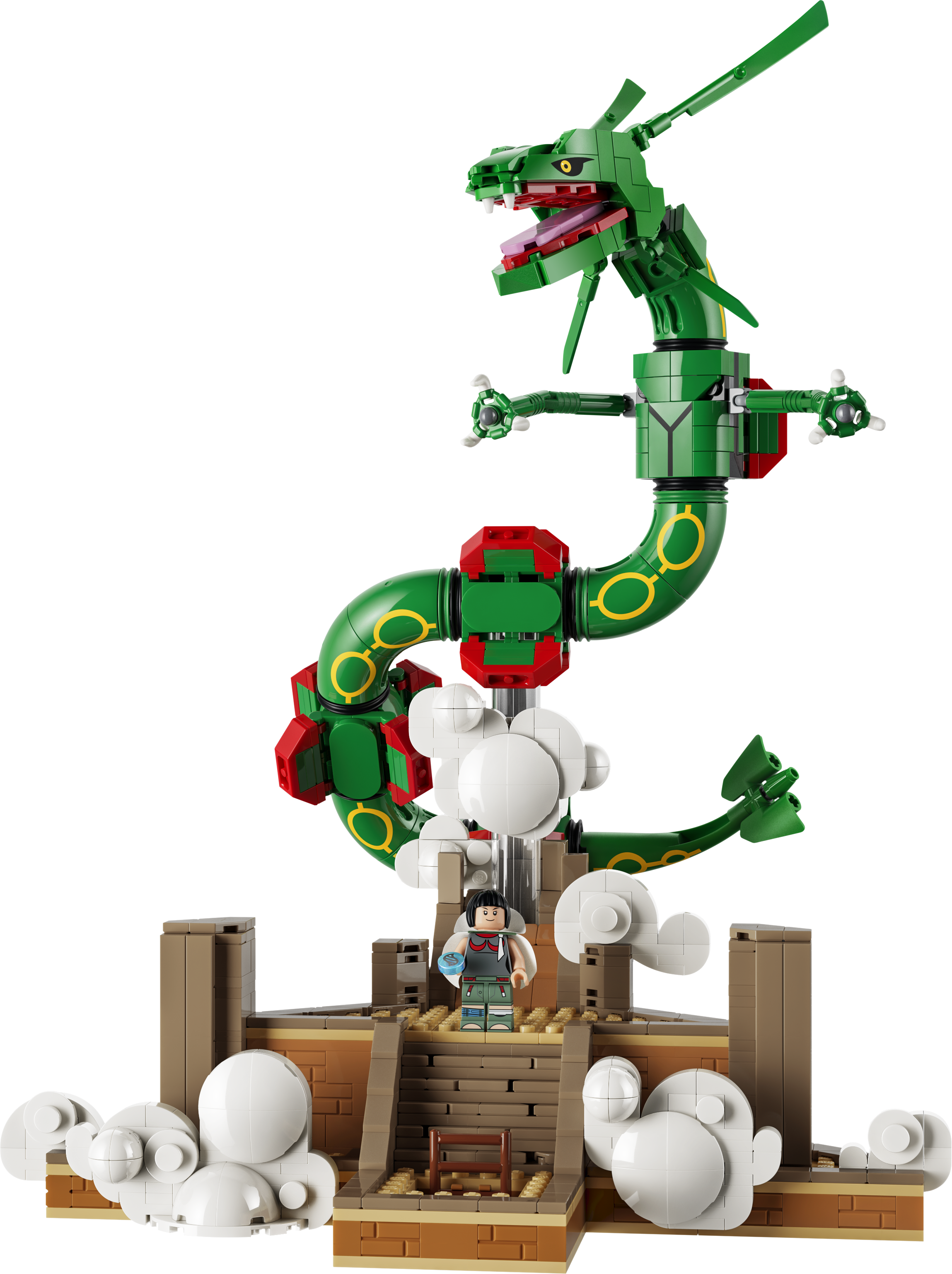 LEGO® Pokémon™ Rayquaza 72168, zestaw konstrukcyjny, figurka