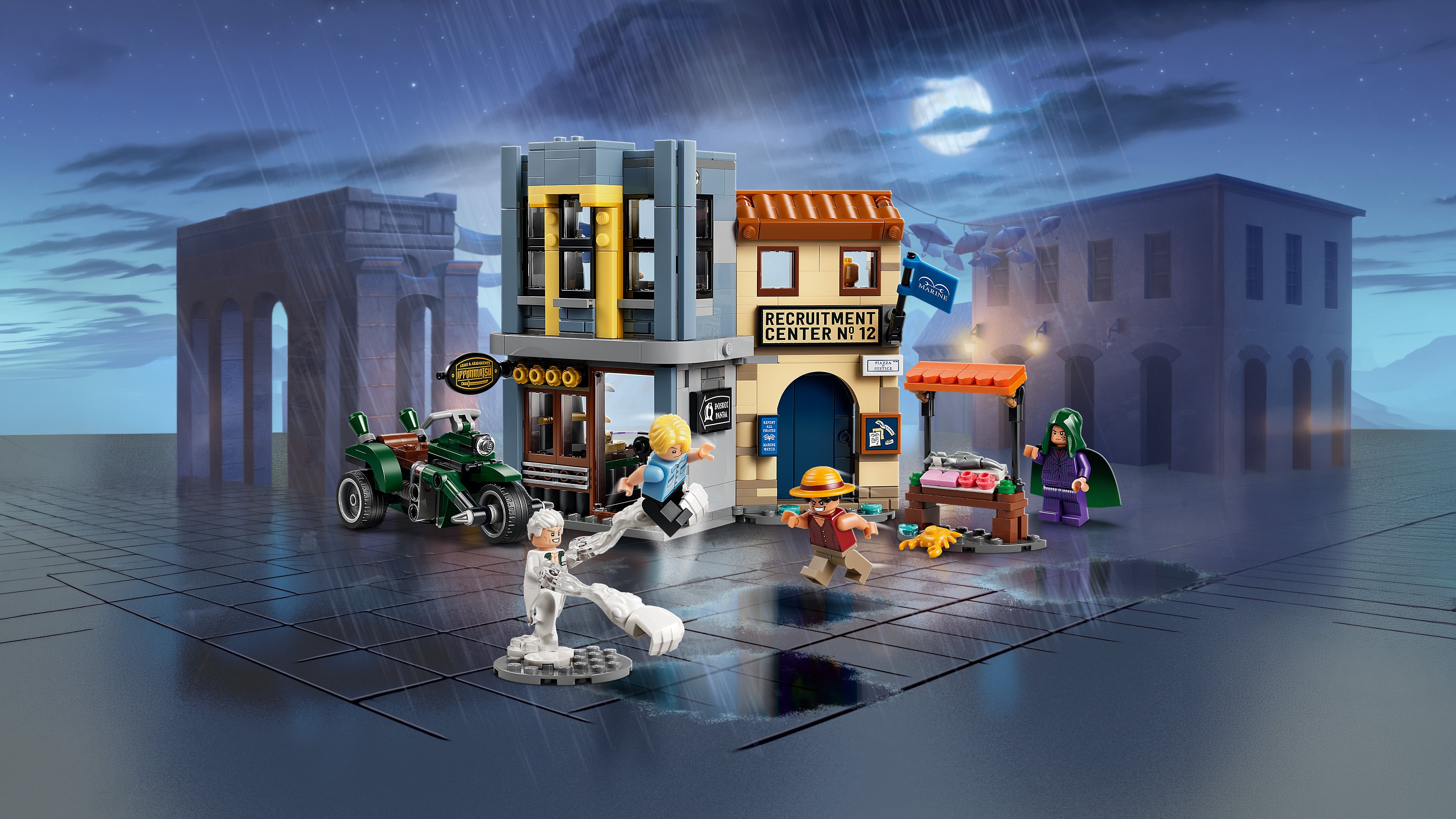 LEGO® ONE PIECE Starcie z kapitanem Smokerem 75642, zabawka