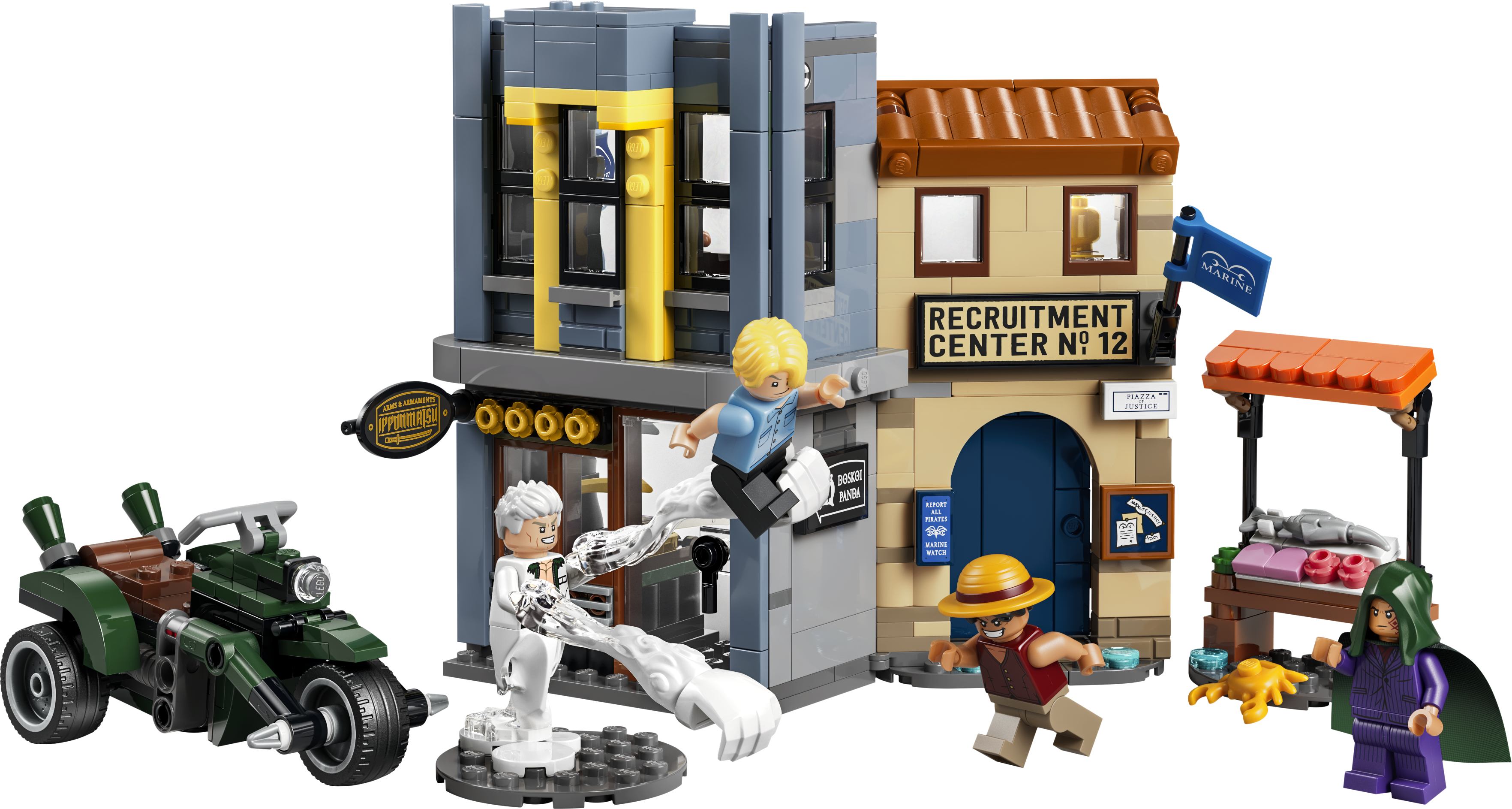 LEGO® ONE PIECE Starcie z kapitanem Smokerem 75642, zabawka