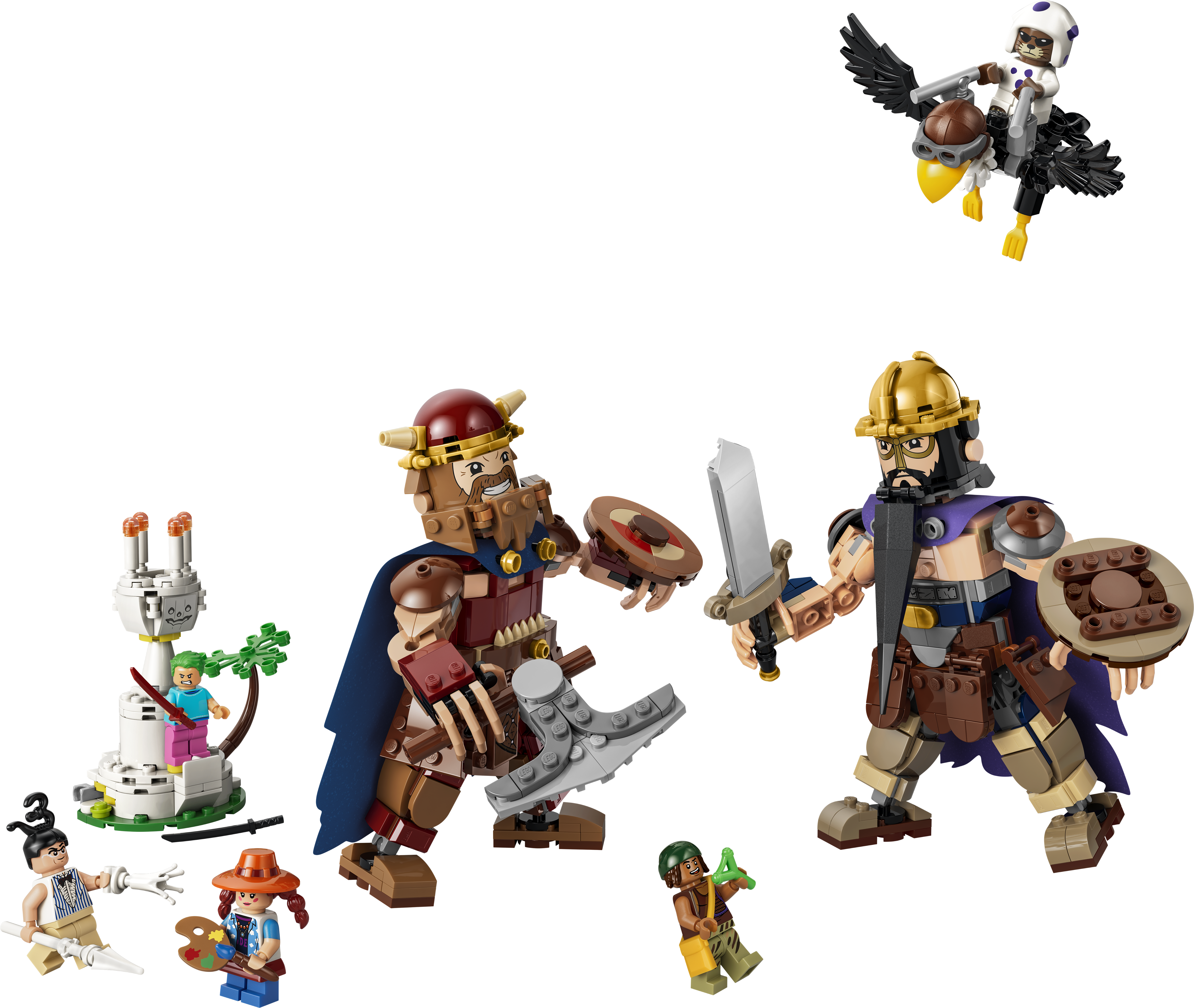 LEGO® ONE PIECE Dorry kontra Brogy — Giganci z Little Garden 75644