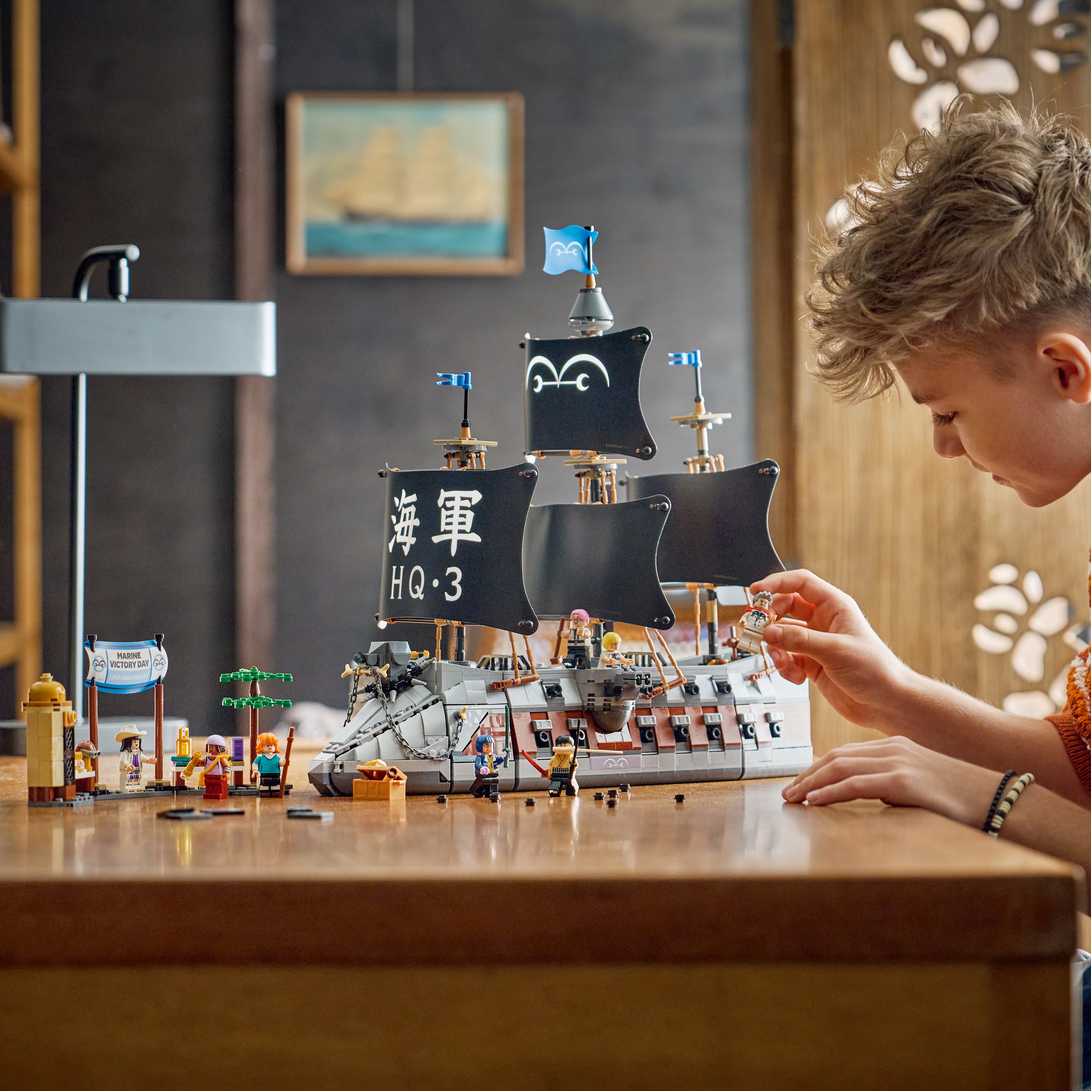 LEGO® ONE PIECE Okręt Garpa 75646, zabawka konstrukcyjna