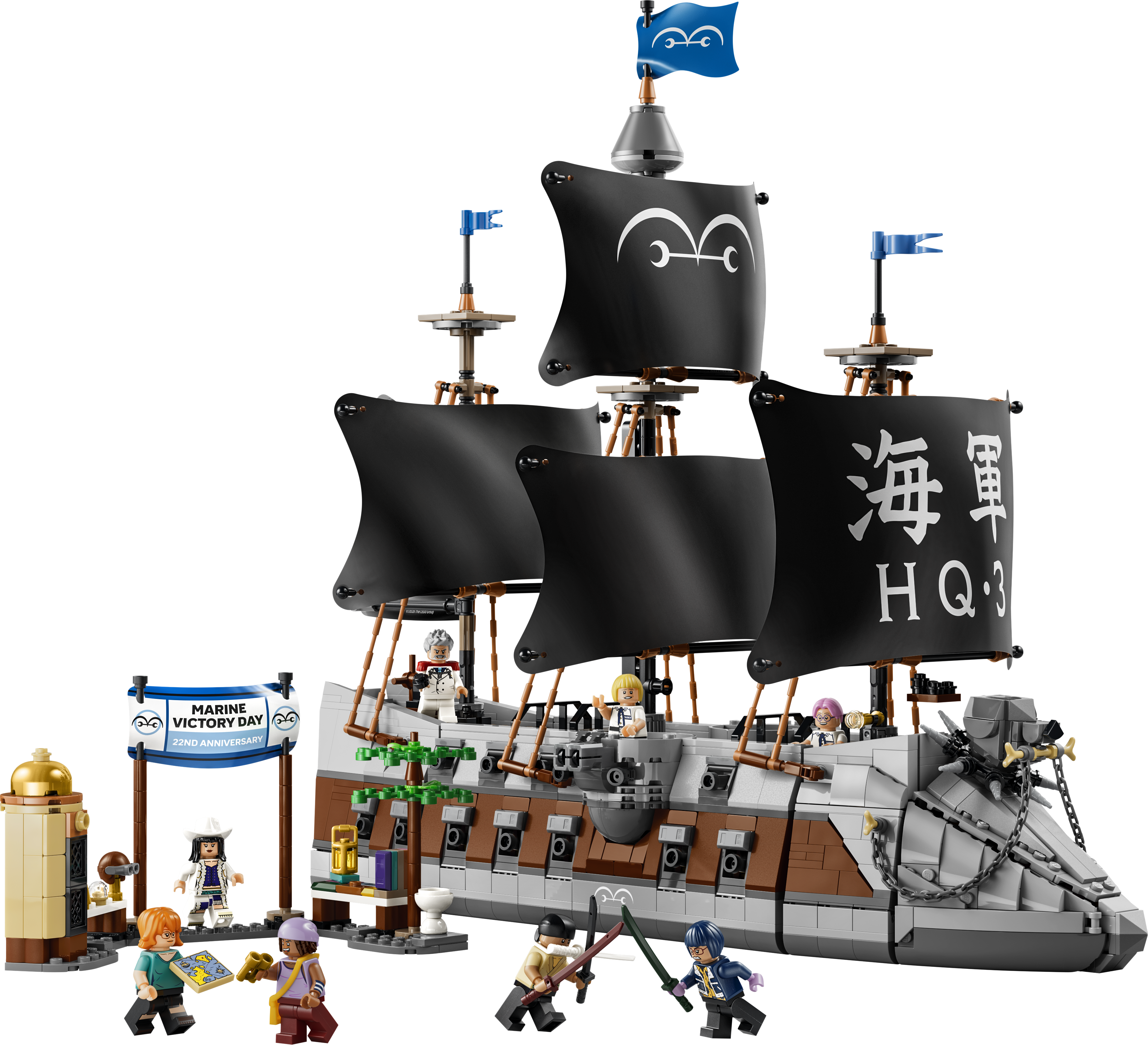 LEGO® ONE PIECE Okręt Garpa 75646, zabawka konstrukcyjna