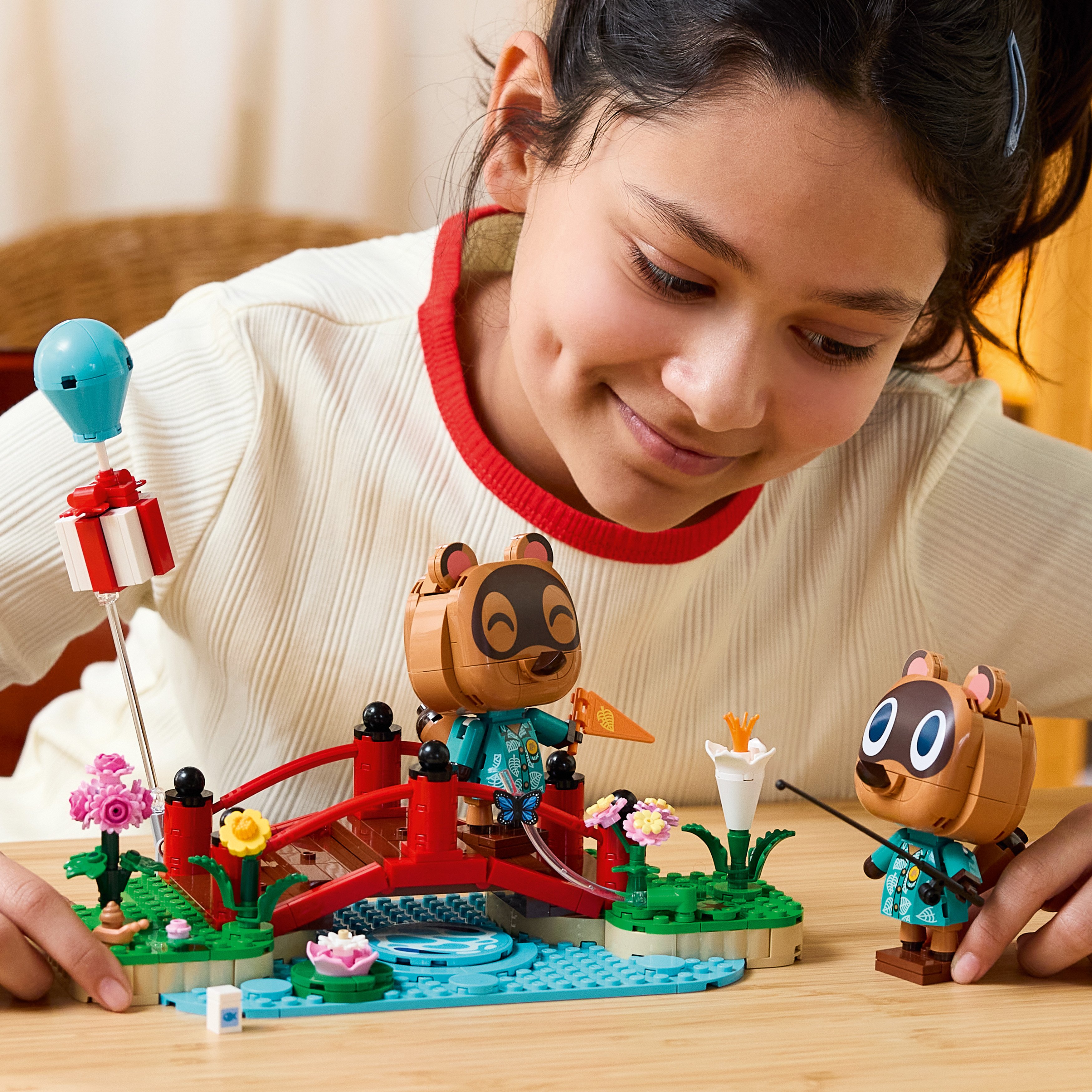 LEGO® Animal Crossing™ Timmy i Tommy na spacerze 77059, zabawka