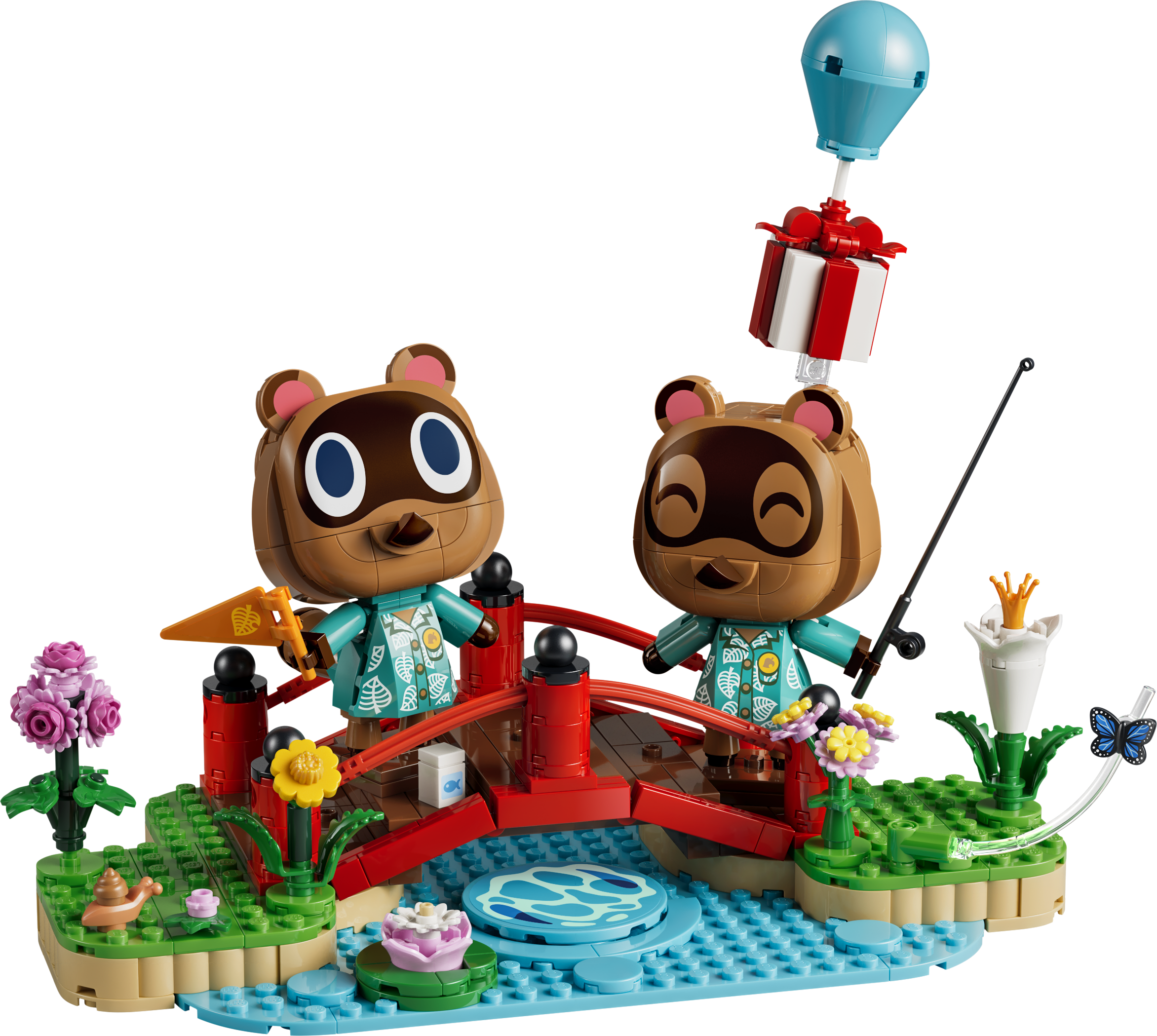 LEGO® Animal Crossing™ Timmy i Tommy na spacerze 77059, zabawka