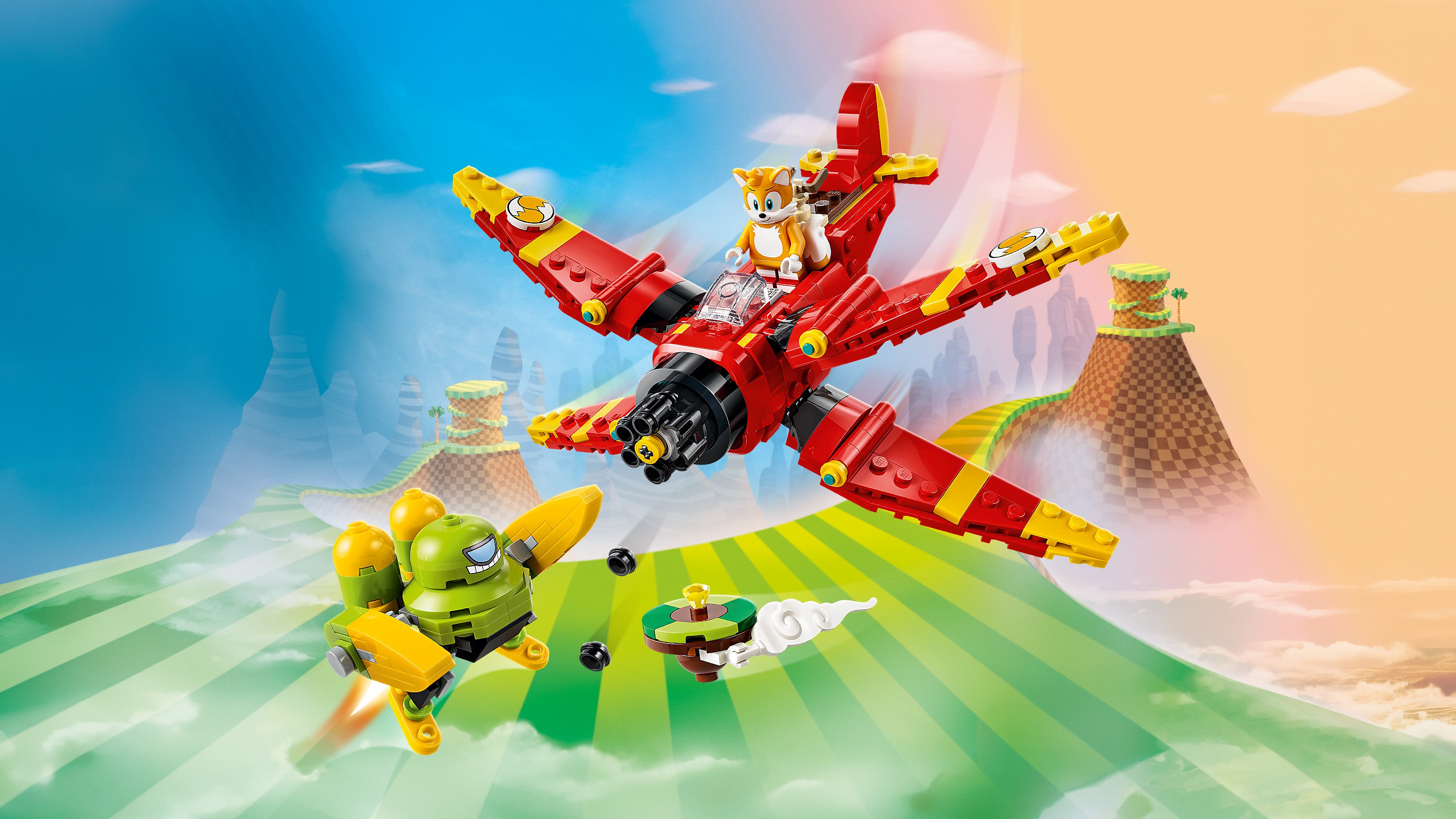 LEGO® Sonic the Hedgehog™ Tails i Tornado-1 77119, zabawka