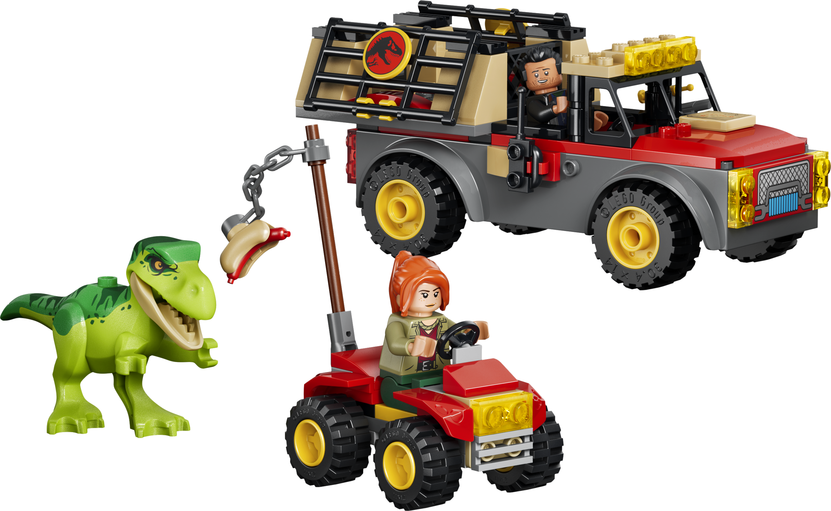 LEGO® Jurassic World Ciężarówka do transportu młodego tyranozaura 77978, zabawka