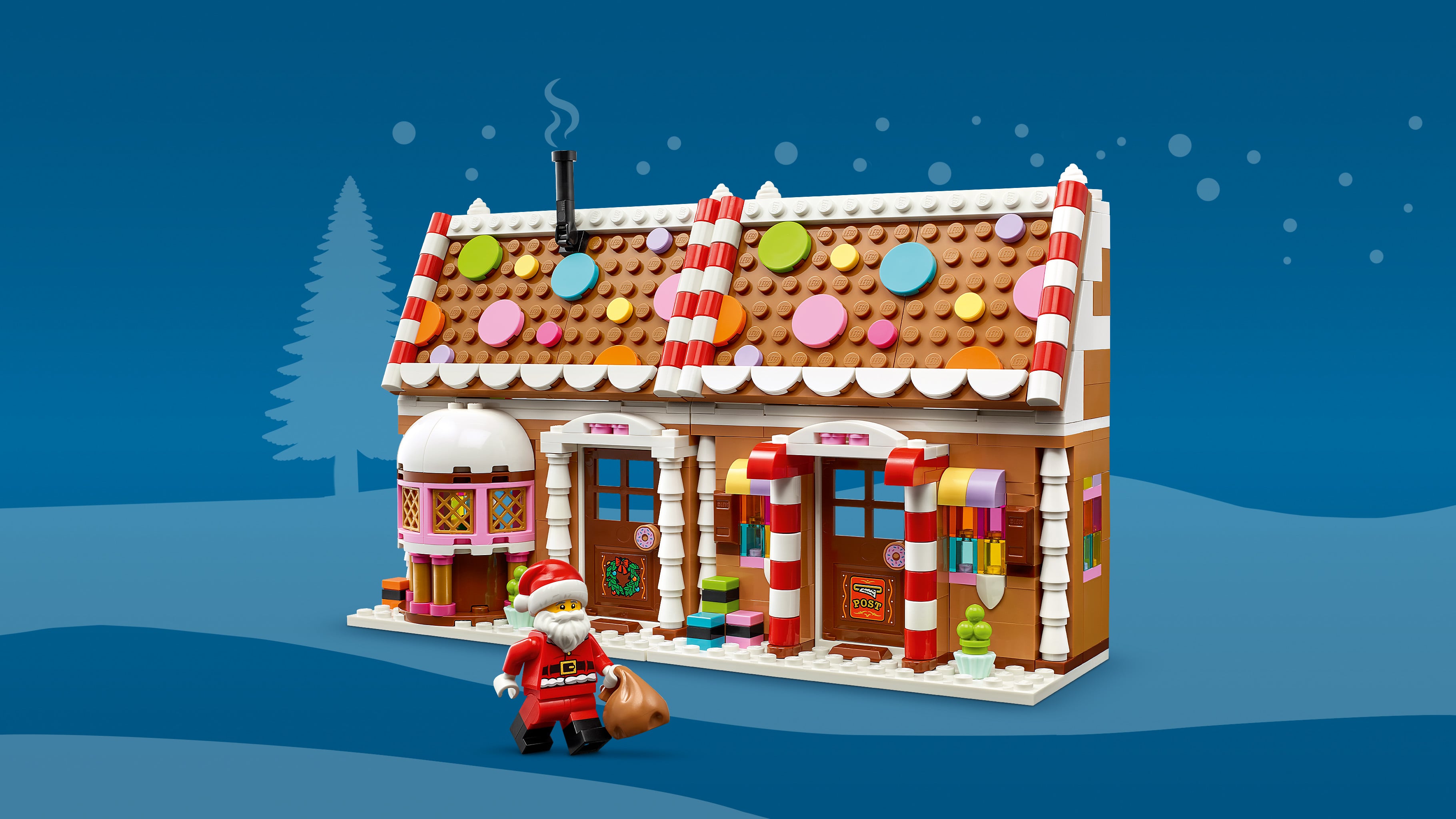 Zabawka dla dzieci LEGO® Świąteczna chatka z piernika 40809