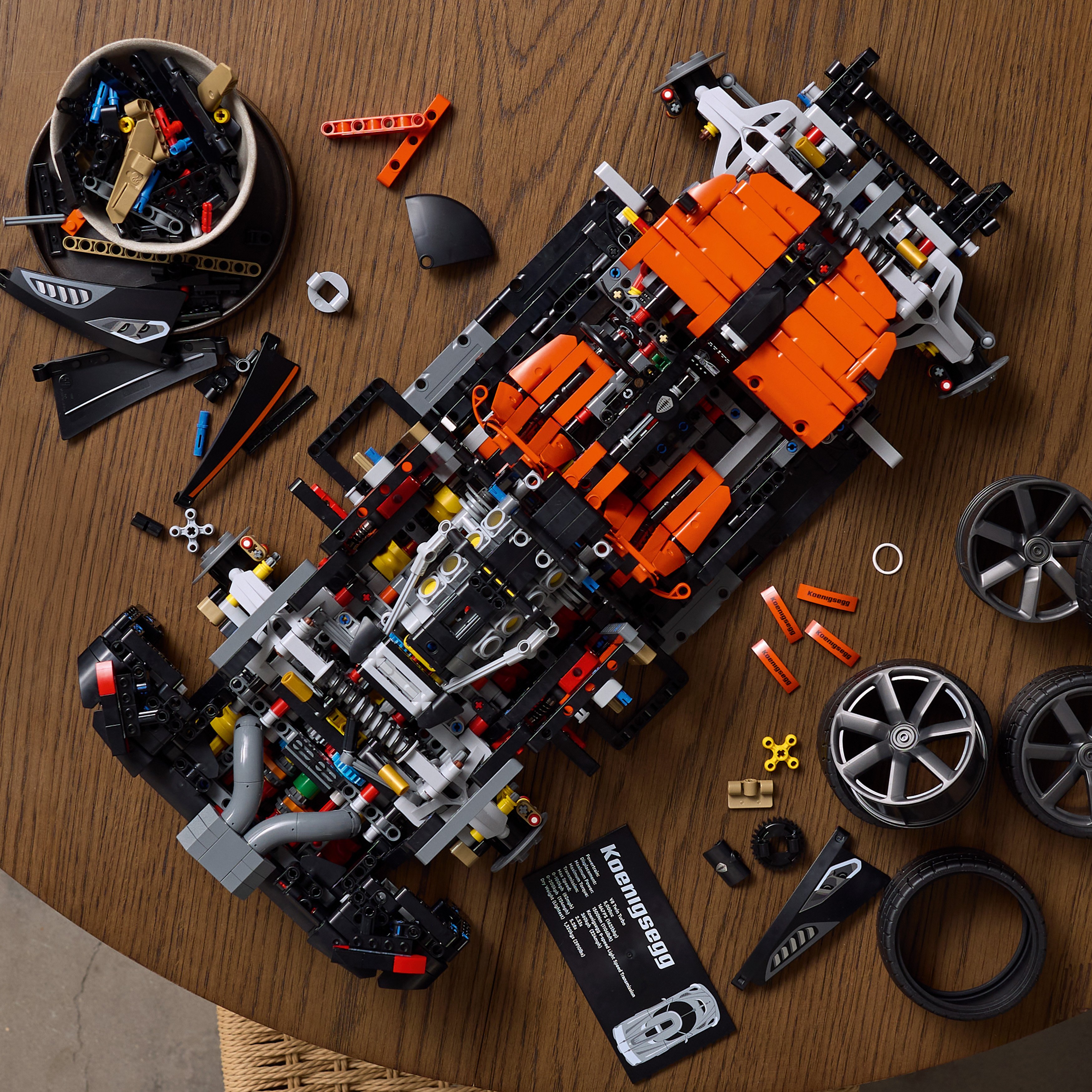 LEGO® Technic Koenigsegg Sadair's Spear Megacar 42232, zestaw konstrukcyjny dla dorosłych
