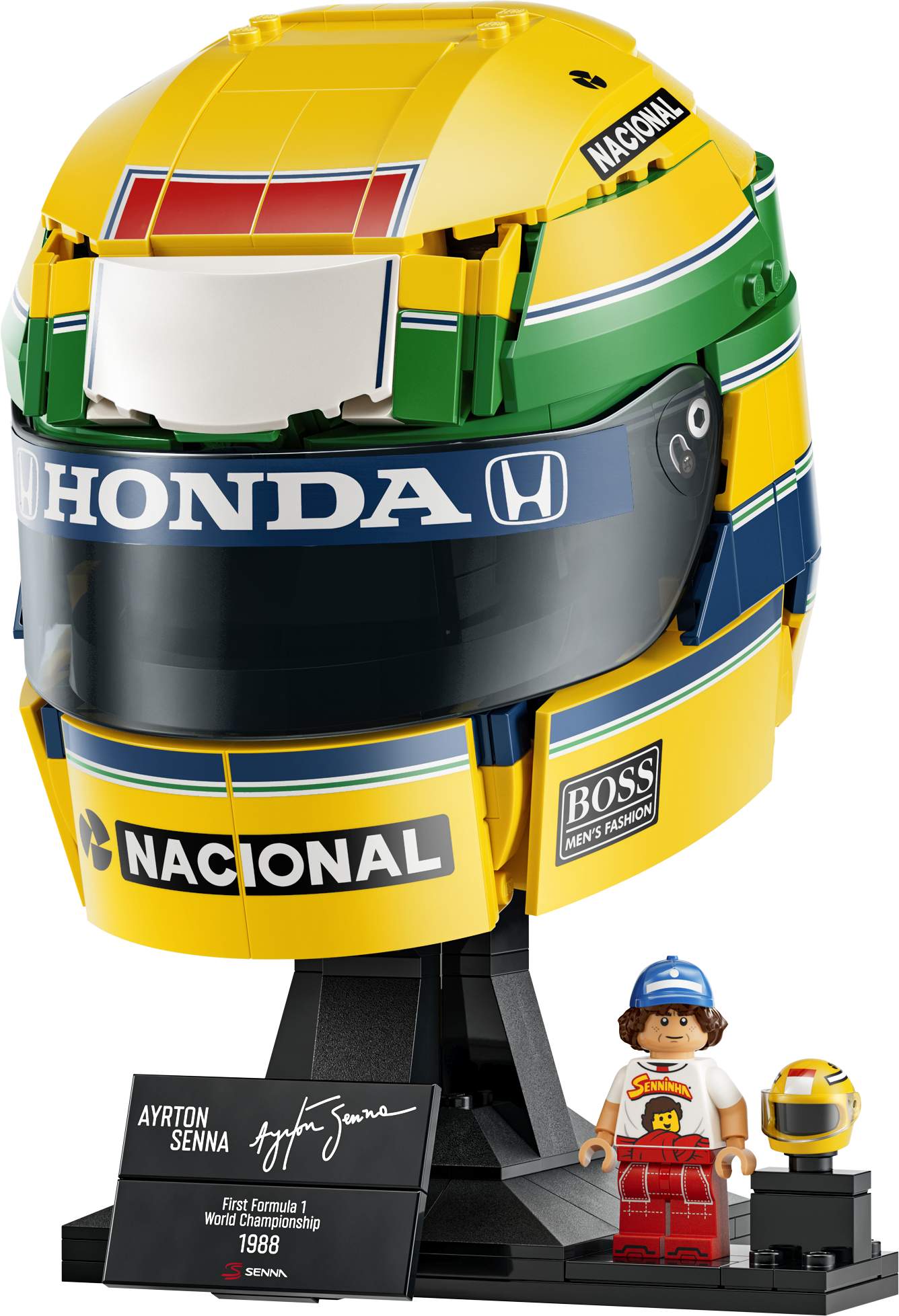 LEGO® Editions Kask Ayrton Senna 43024, zestaw konstrukcyjny