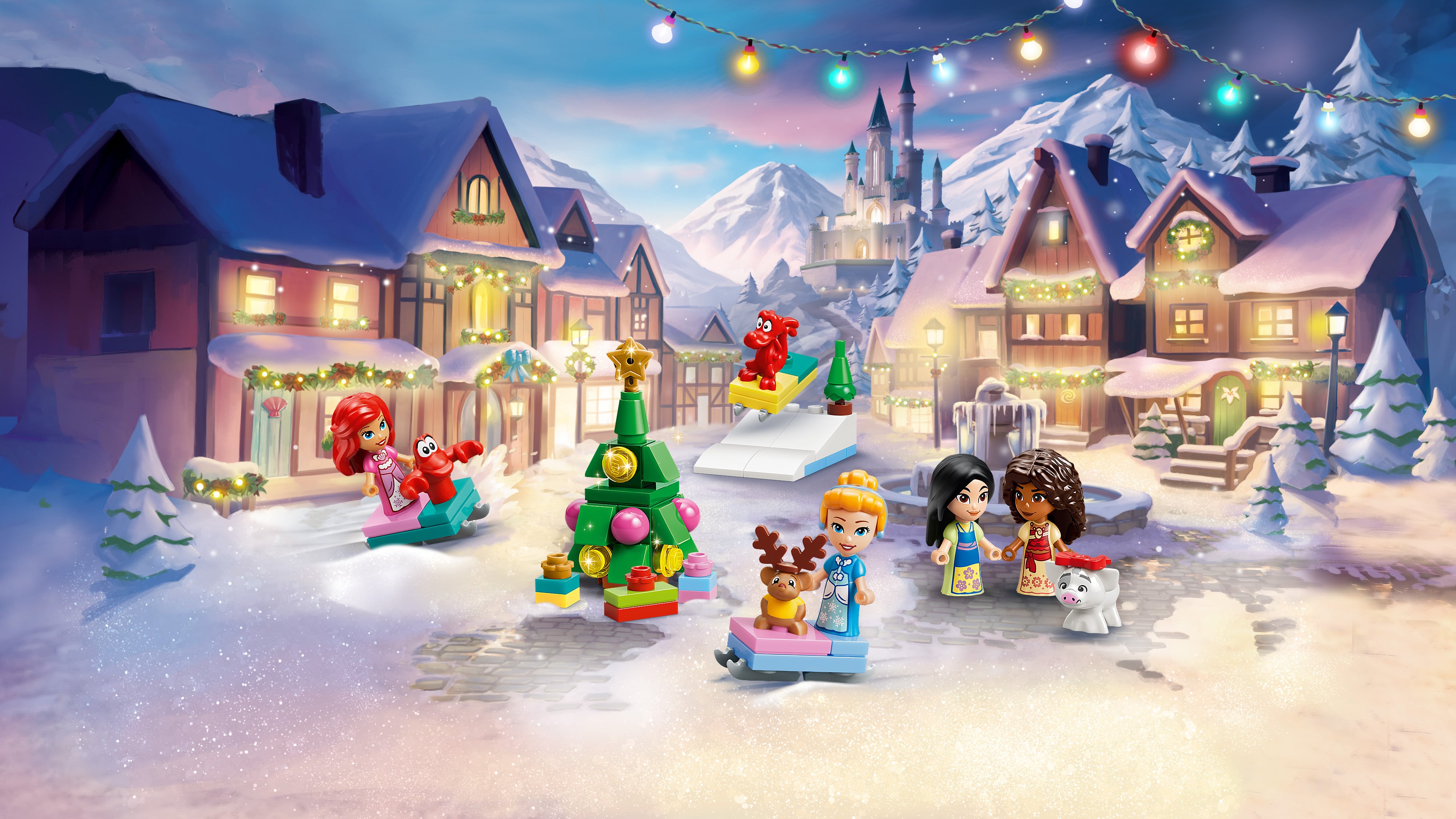 LEGO® ǀ Disney Princess Kalendarz adwentowy na 2026 rok 43298