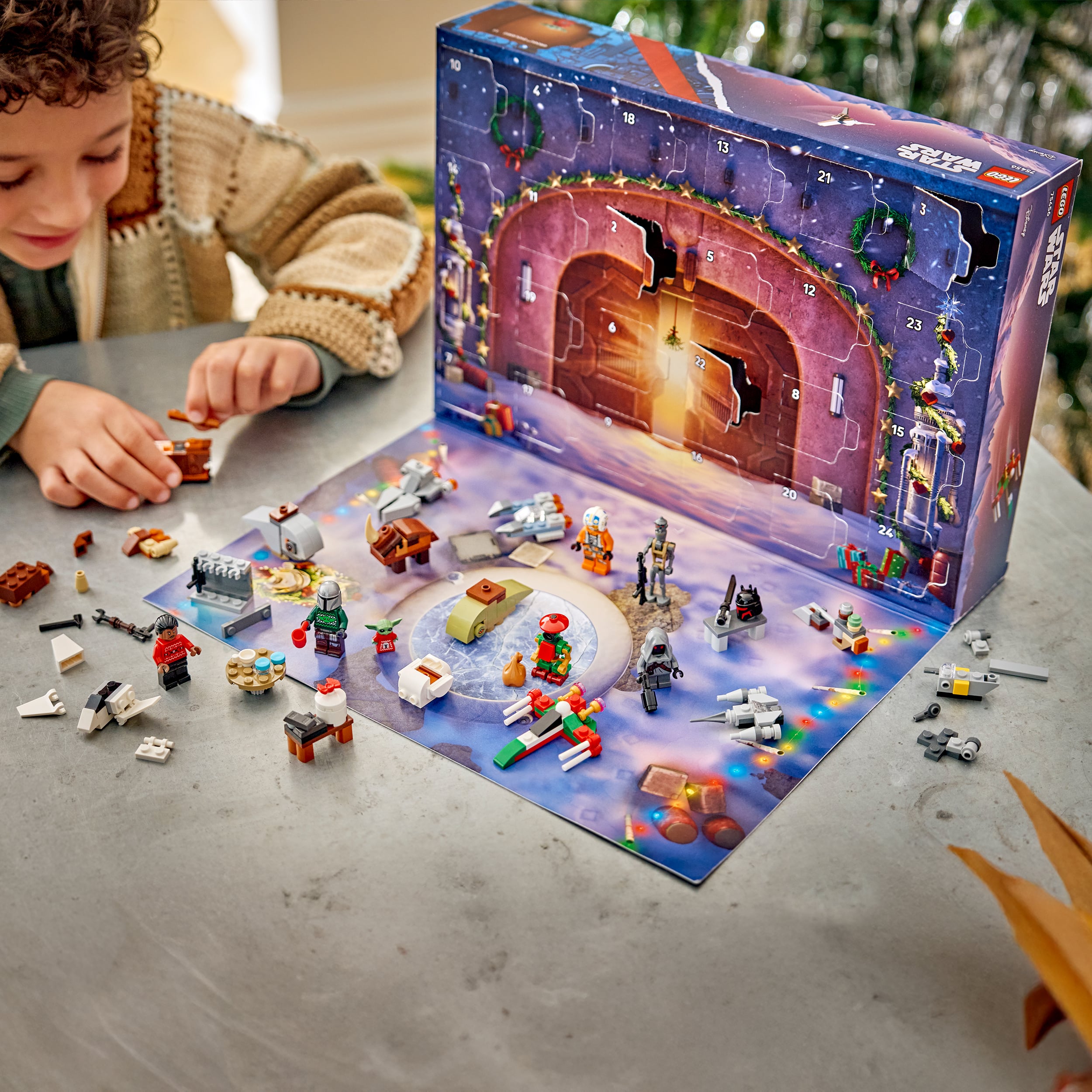 LEGO® Star Wars™ Kalendarz adwentowy na 2026 rok 75456, zabawka konstrukcyjna