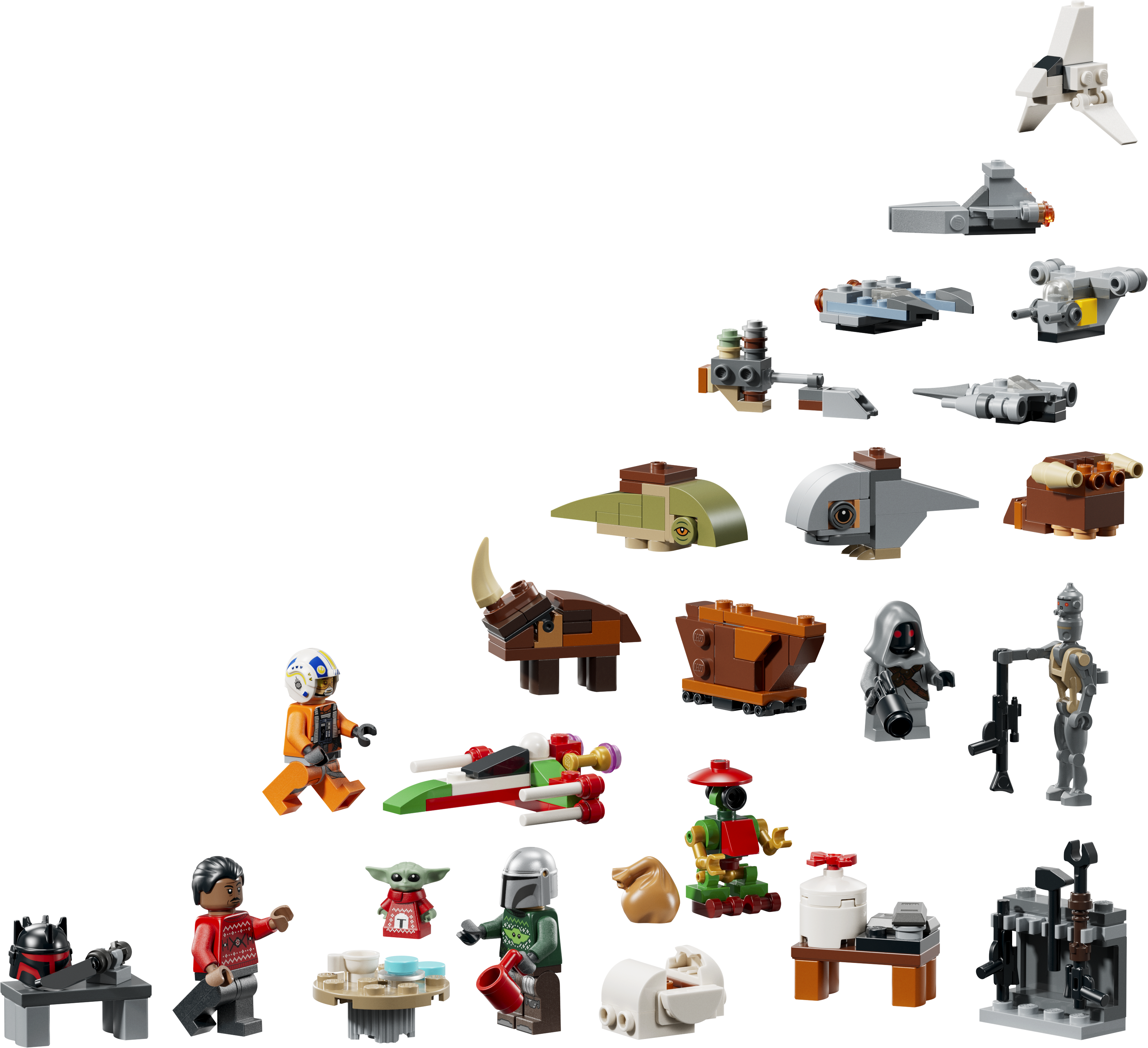 LEGO® Star Wars™ Kalendarz adwentowy na 2026 rok 75456, zabawka konstrukcyjna