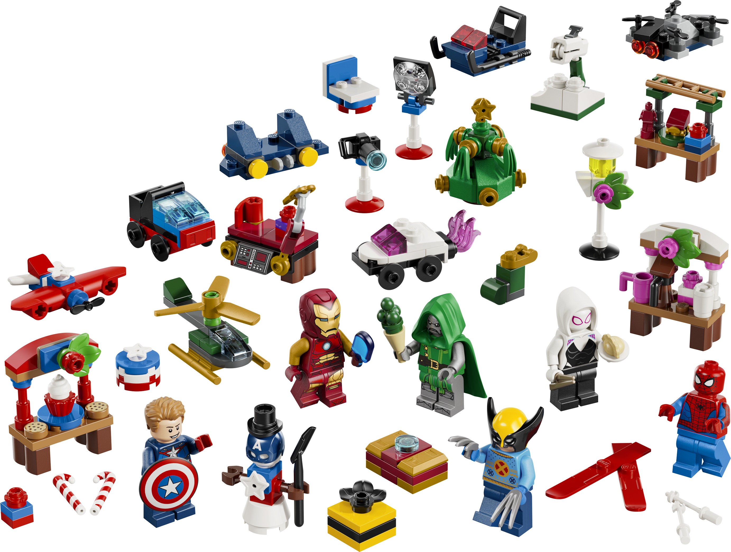 LEGO® ǀ Marvel Kalendarz adwentowy na 2026 rok 76340