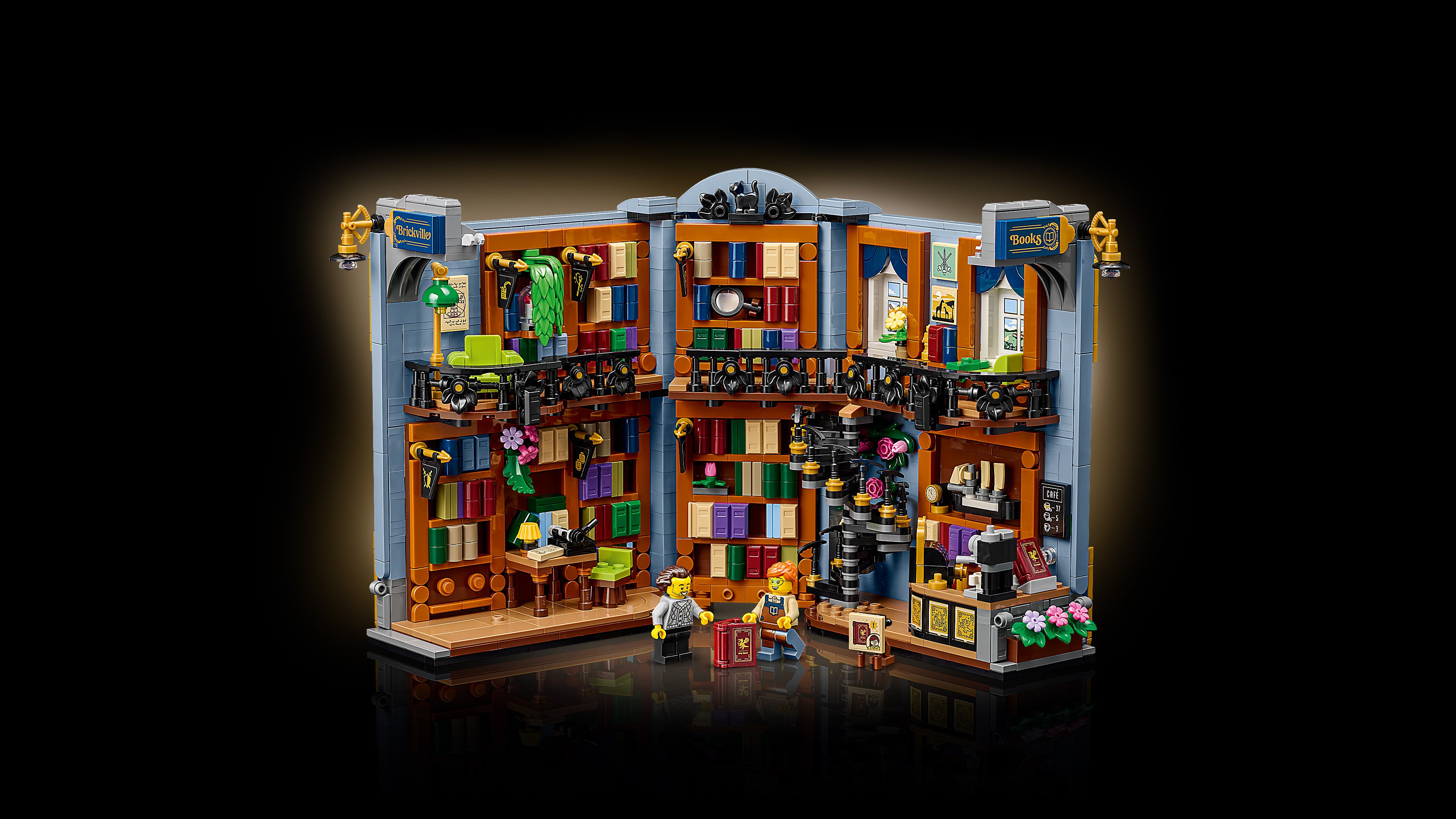 LEGO® Icons Book nook: Księgarnia 11379, zestaw konstrukcyjny