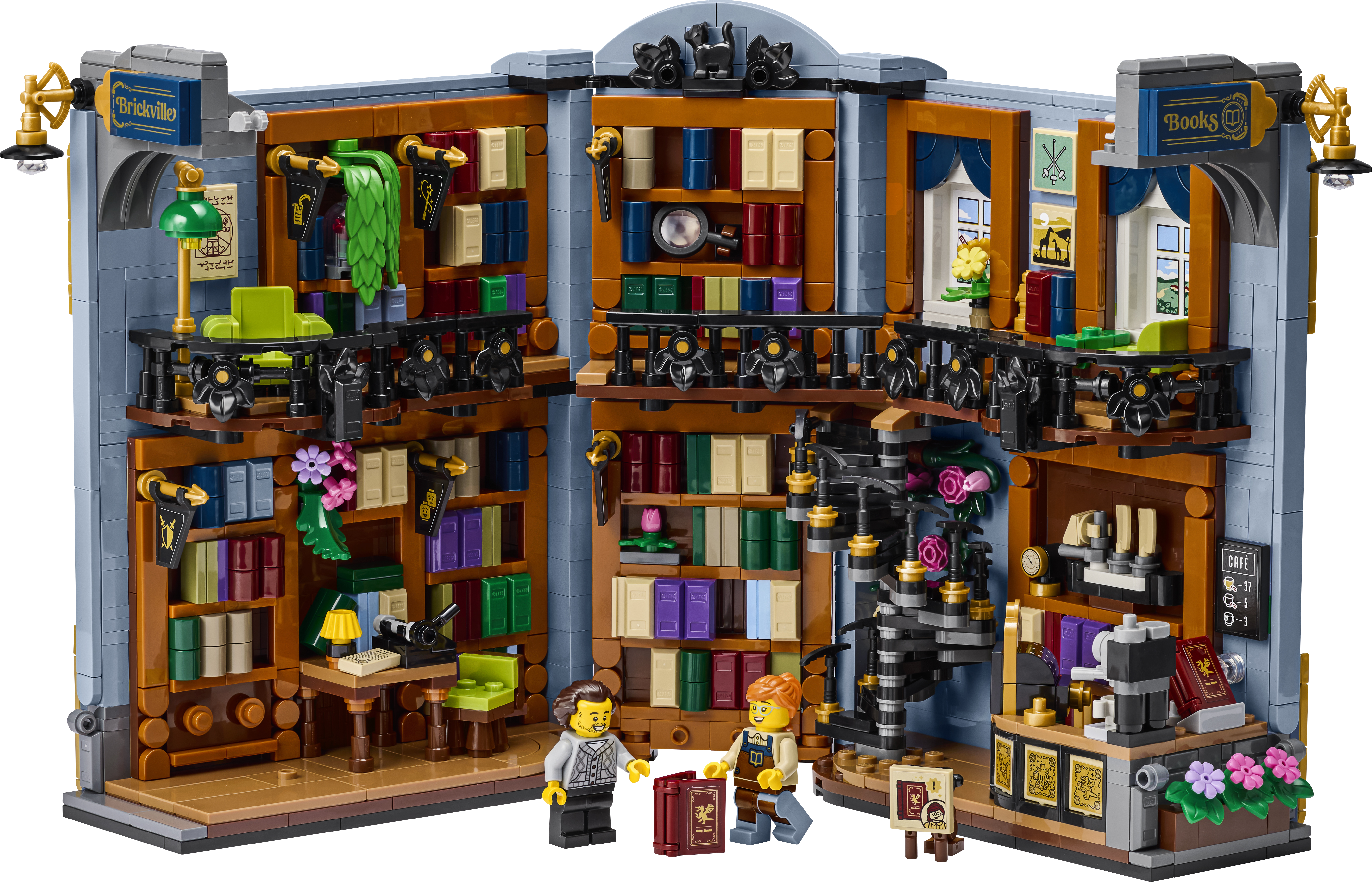 LEGO® Icons Book nook: Księgarnia 11379, zestaw konstrukcyjny