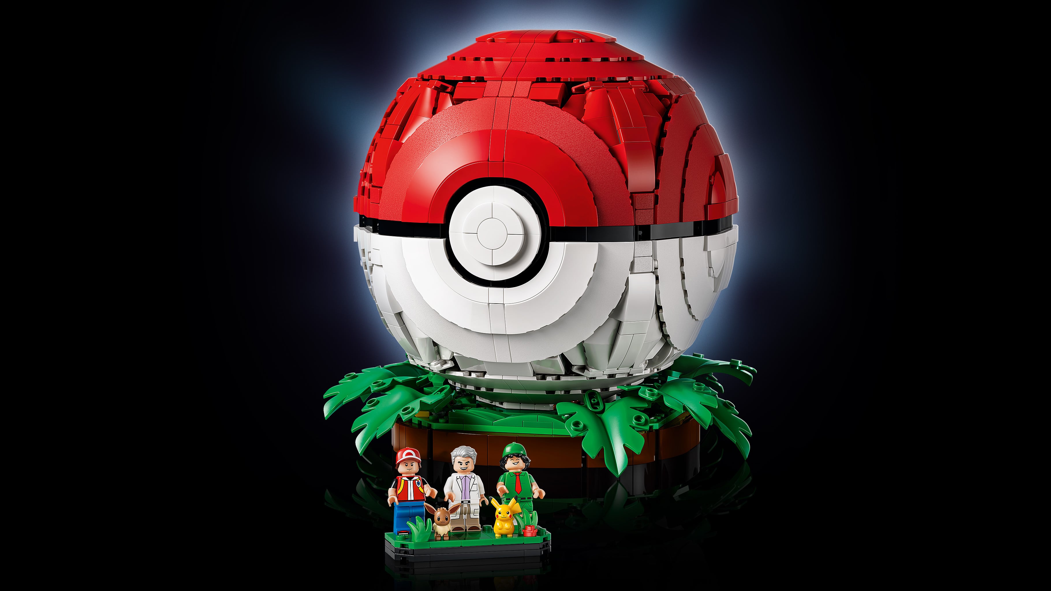 LEGO® Pokémon™ Kultowy Pokéball z Trenerami 72154, dekoracja