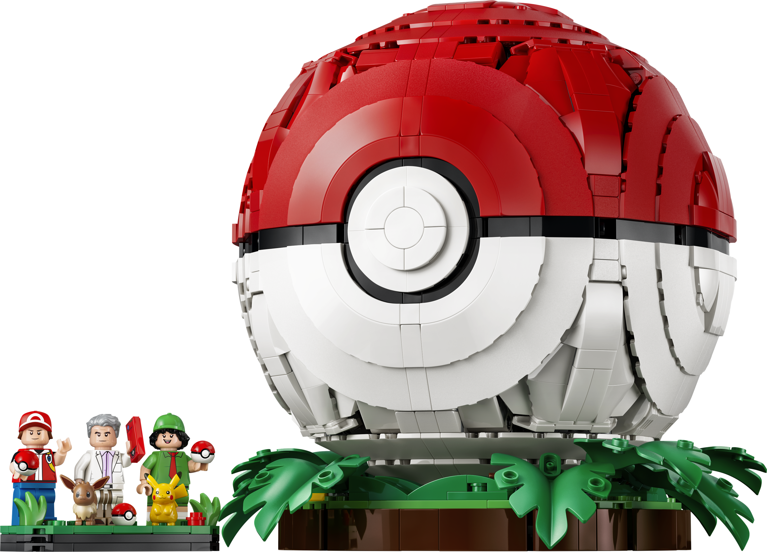 LEGO® Pokémon™ Kultowy Pokéball z Trenerami 72154, dekoracja