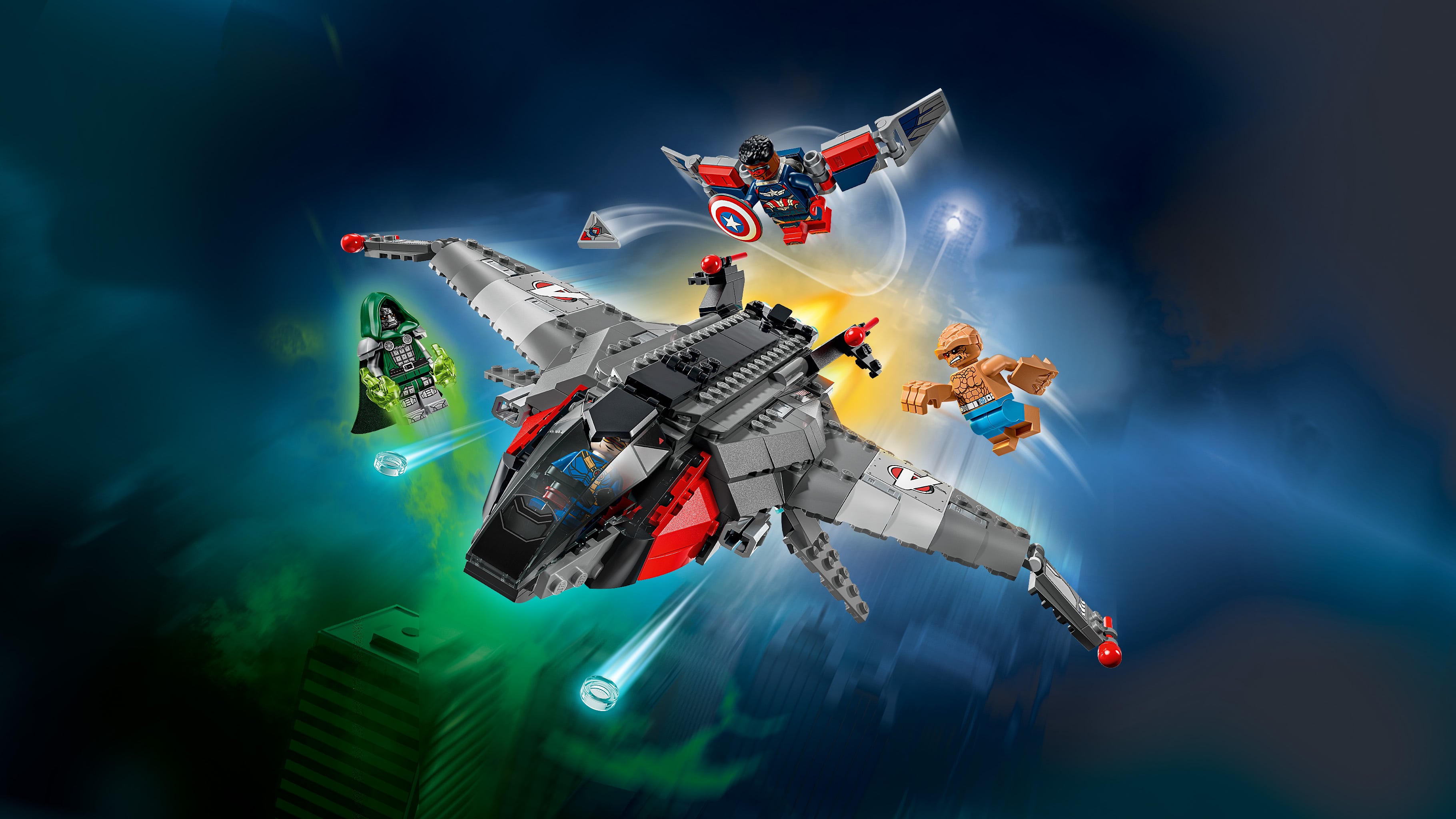 LEGO® ǀ Marvel Avengers: Doomsday Quinjet 76347, zabawka
