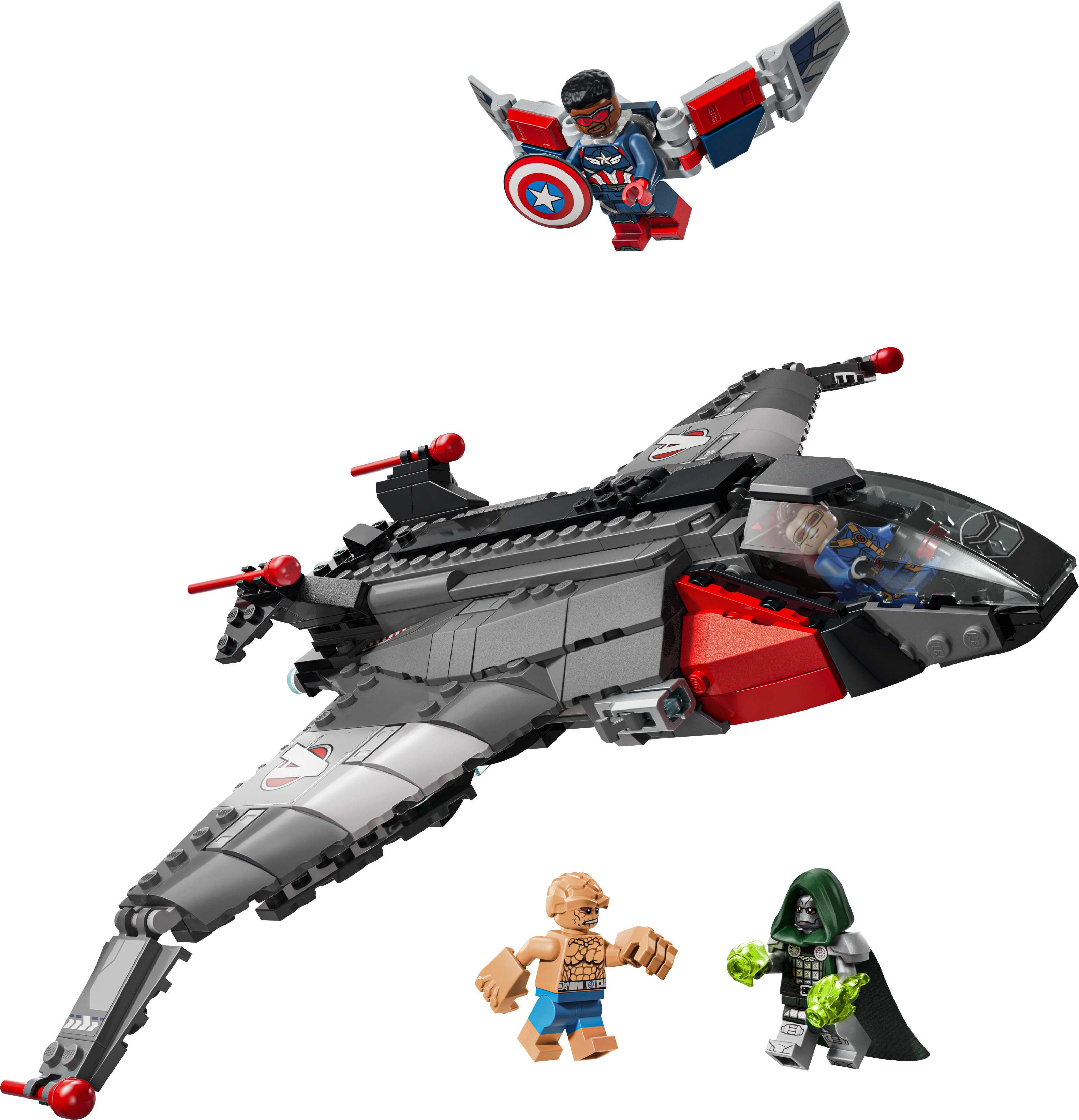 LEGO® ǀ Marvel Avengers: Doomsday Quinjet 76347, zabawka