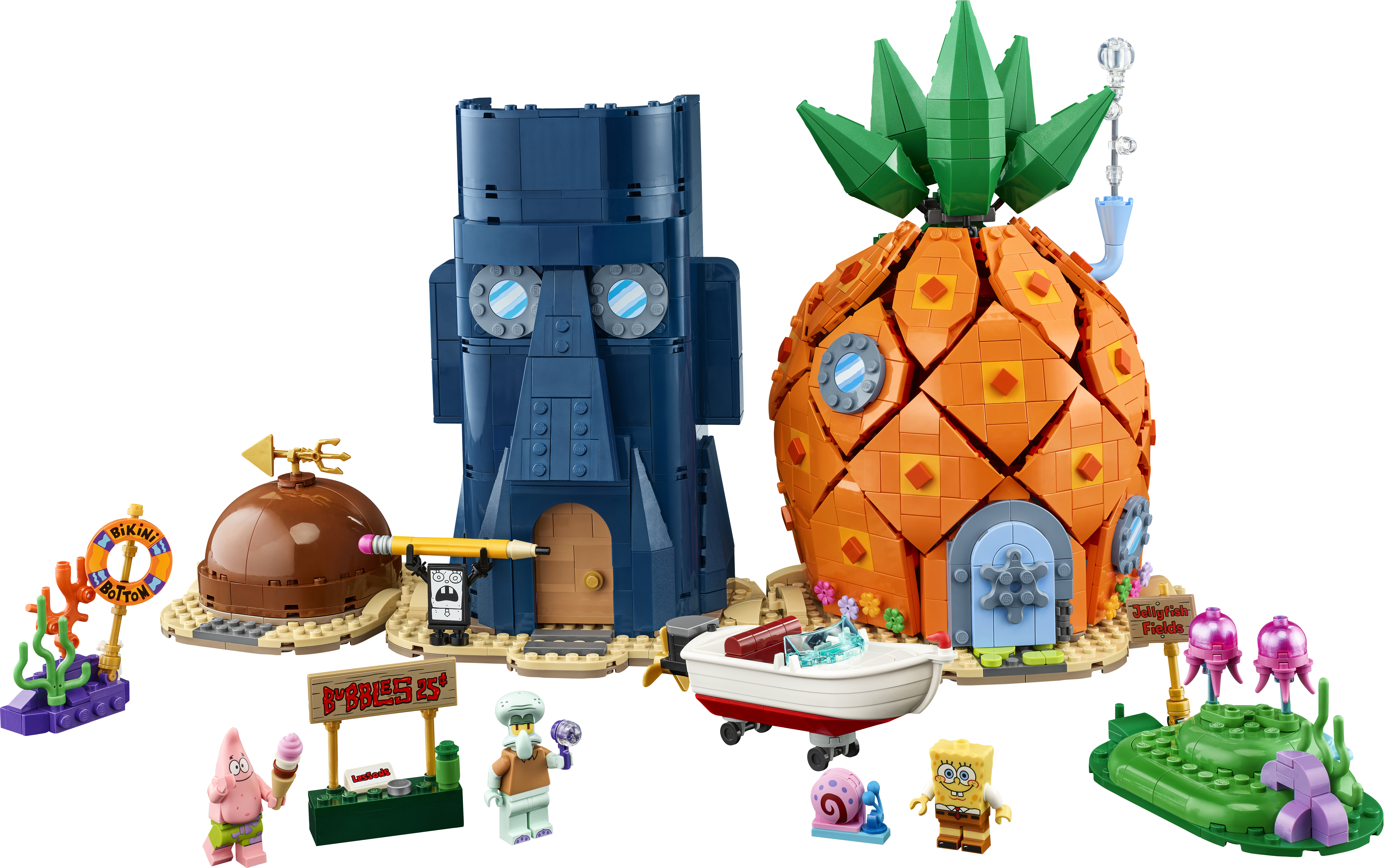 LEGO® Icons SpongeBob Kanciastoporty: Bikini Dolne 11386