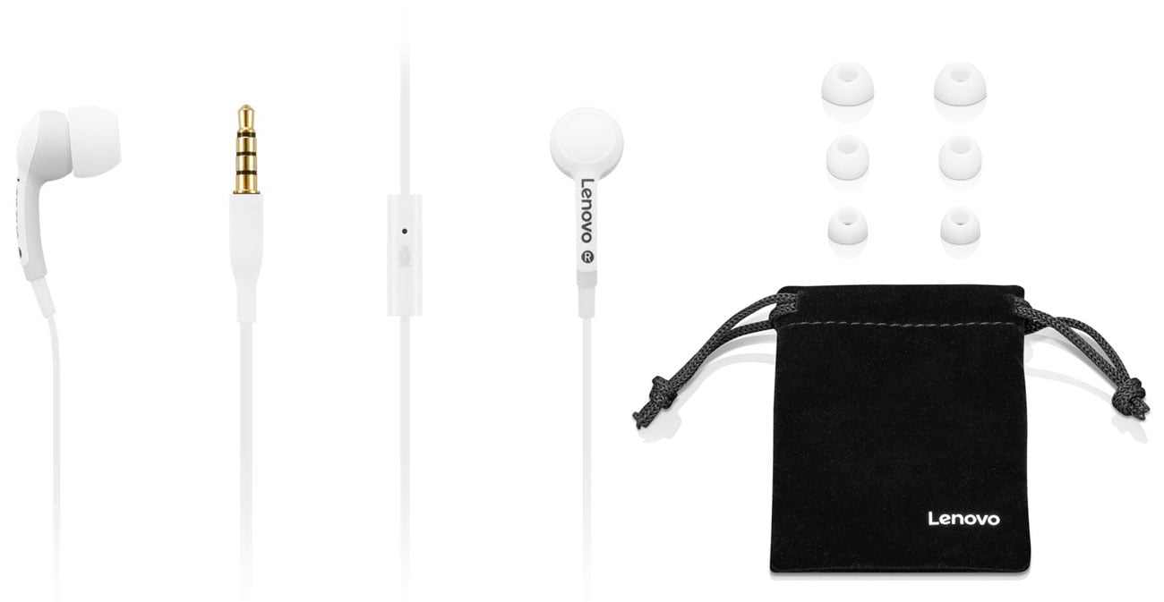Słuchawki Lenovo 100 In-Ear Headphone białe