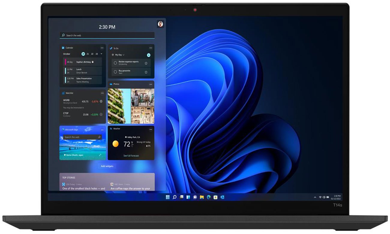 Lenovo ThinkPad T14s laptop biznesowy