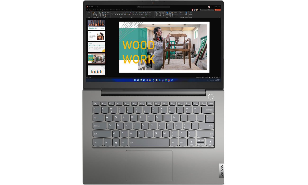 Lenovo ThinkBook 14 ekran i klawiatura