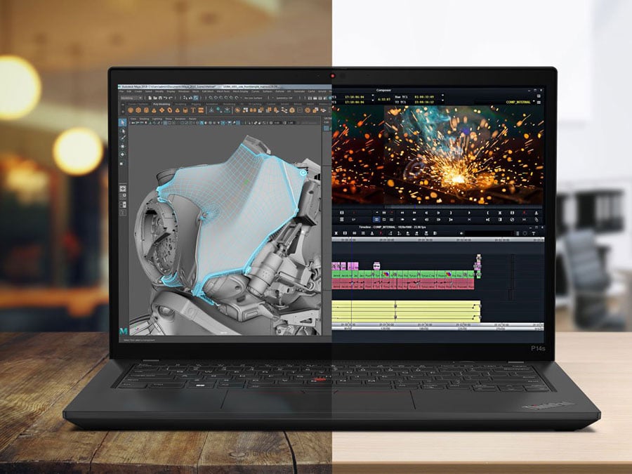Laptop biznesowy Lenovo ThinkPad T14s front obudowy