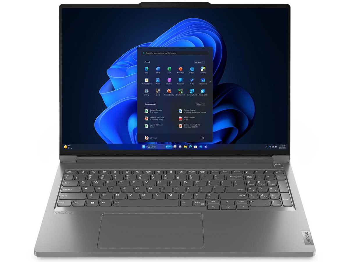 Lenovo ThinkBook 16p wygląd