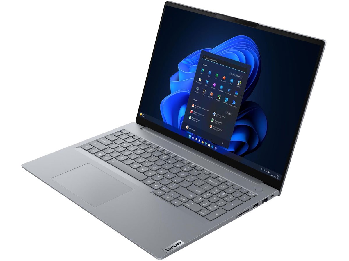 Laptop Lenovo ThinkBook 16 prawy bok
