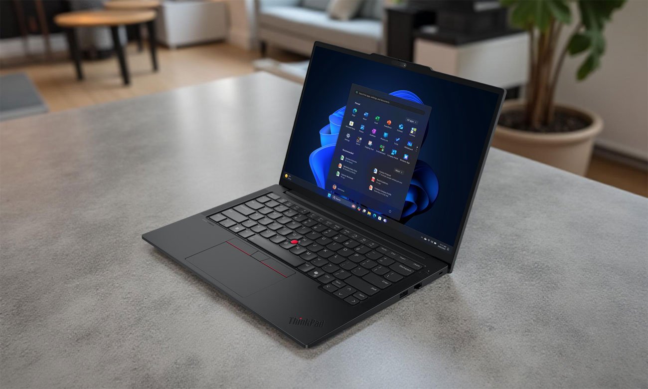 Lenovo ThinkPad E14 wygląd laptopa