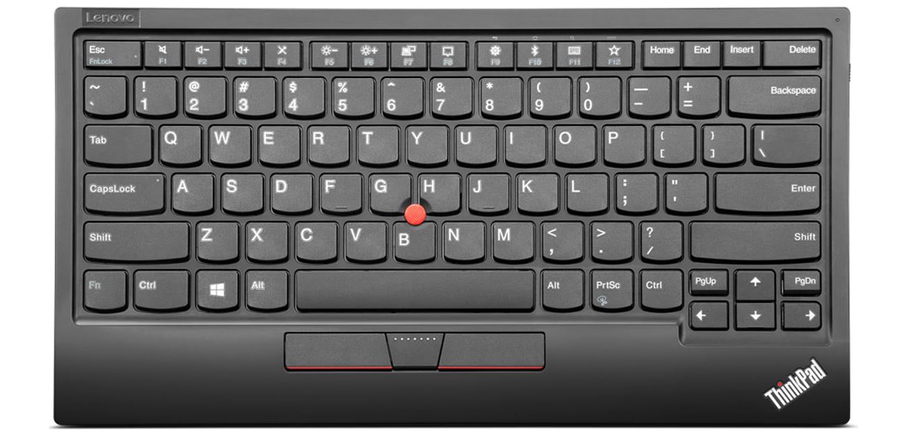 Lenovo ThinkPad TrackPoint II widok z góry