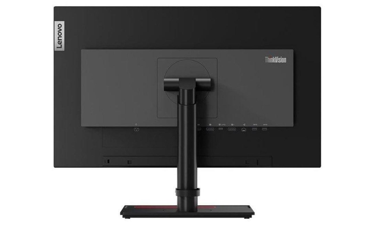 Lenovo ThinkVision P24h-2L widok z tyłu