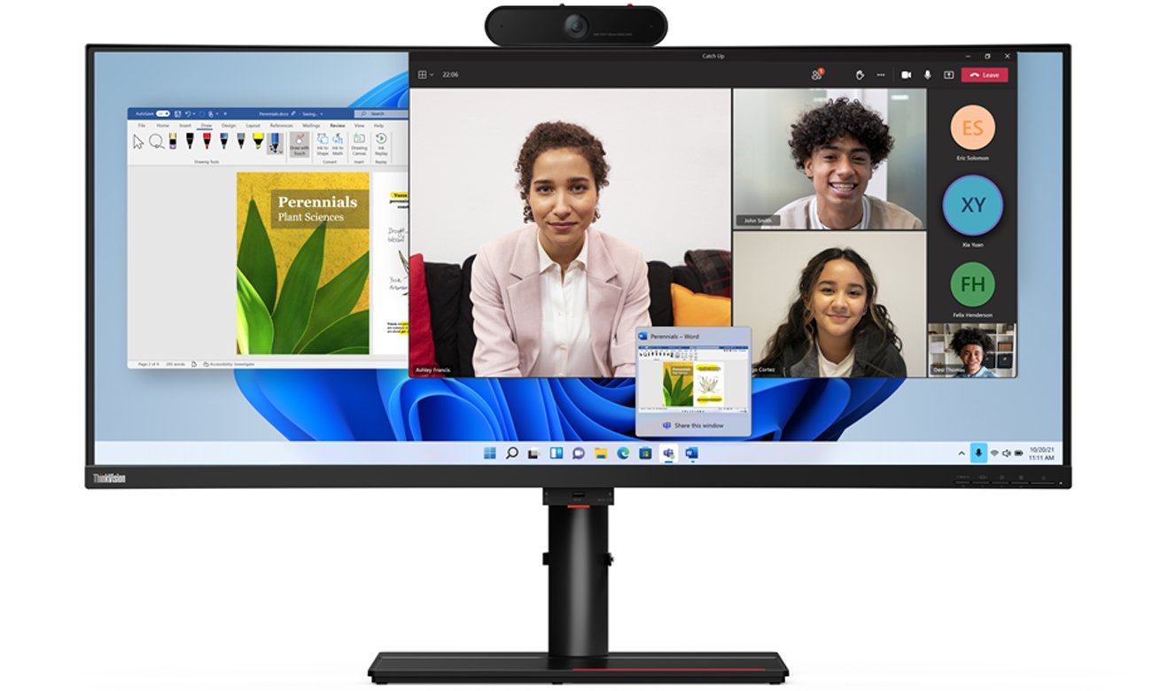 Monitor do zadań biznesowych Lenovo ThinkVision P40w-20