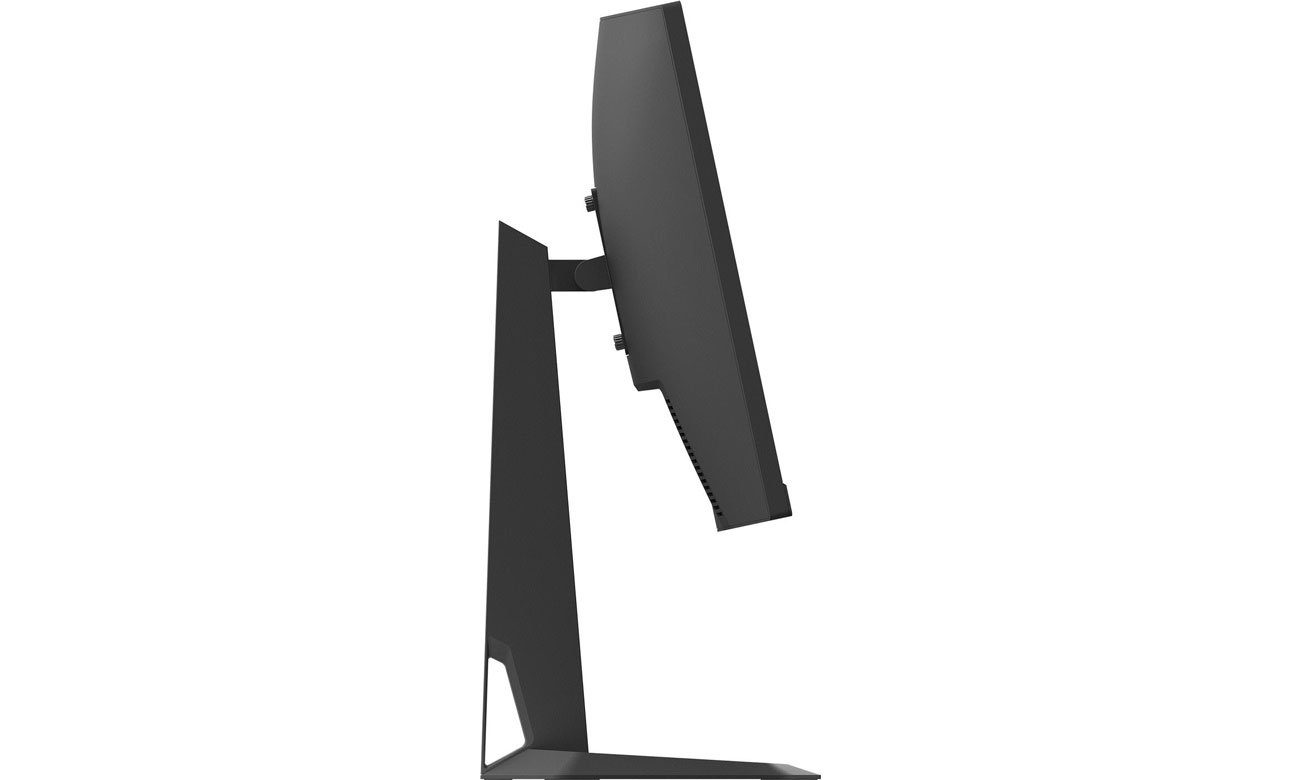 Lenovo G27c-30 widok z boku, regulacja pochylenia