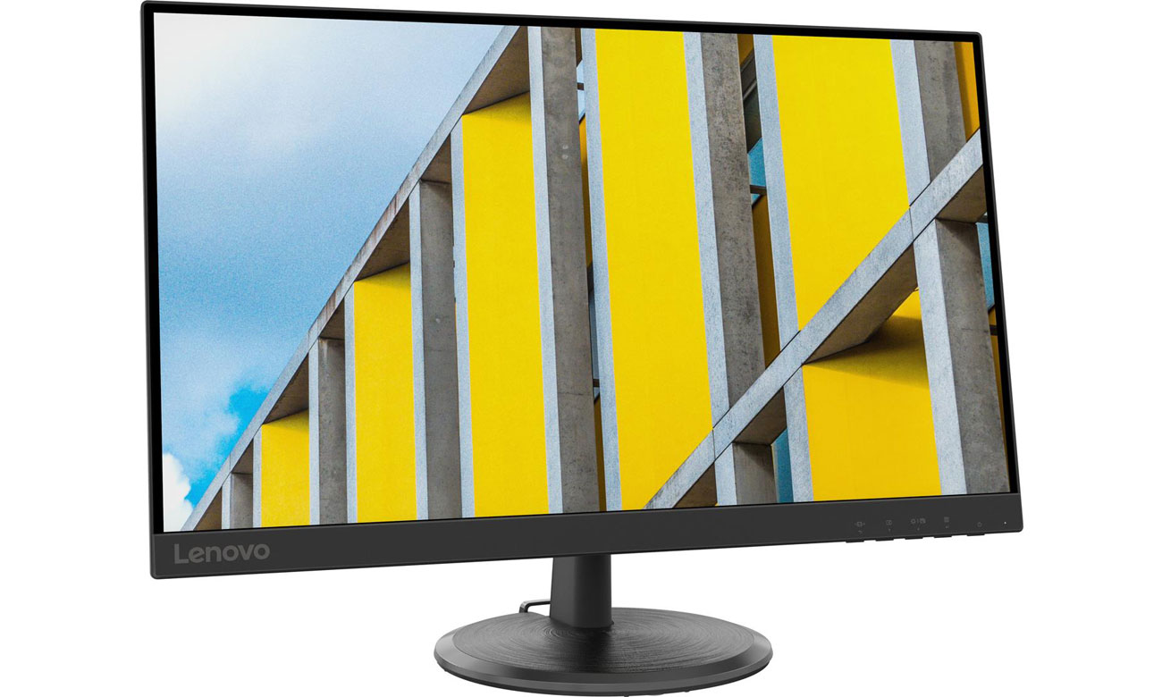Lenovo D27q-30 widok z przodu pod kątem