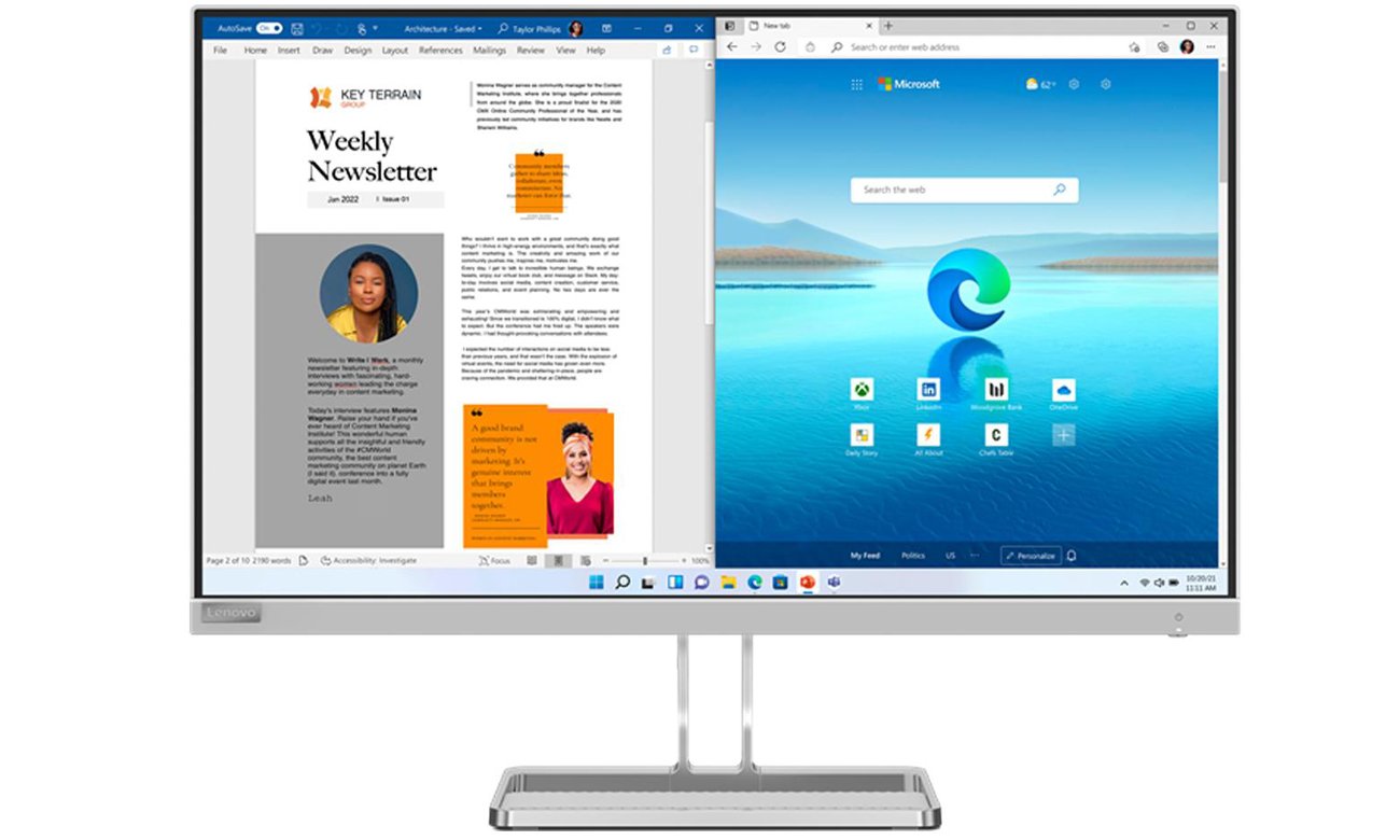 Kluczowe cechy Lenovo L27i-40