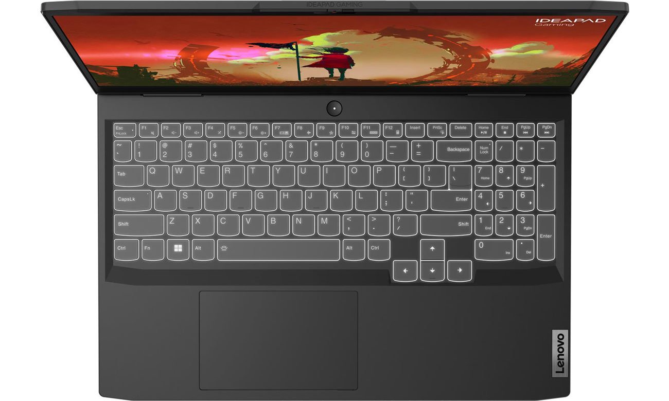 Lenovo IdeaPad Gaming 3-15 keyboard