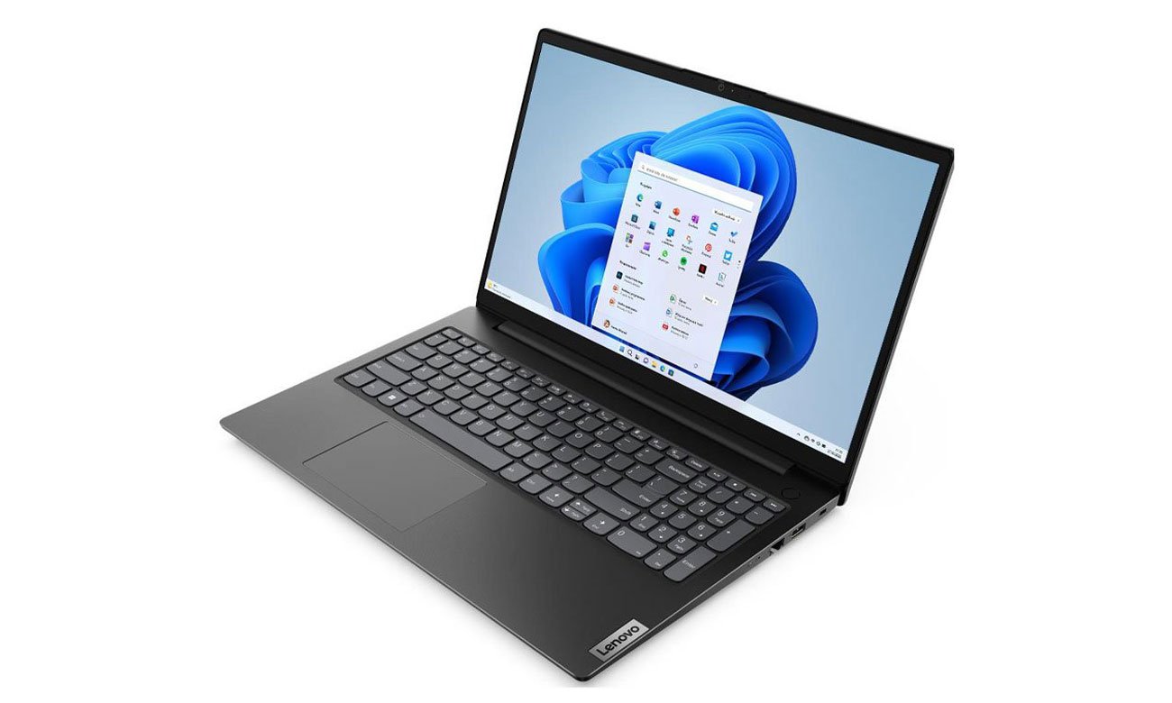 Lenovo V15 ekran oraz klawiatura