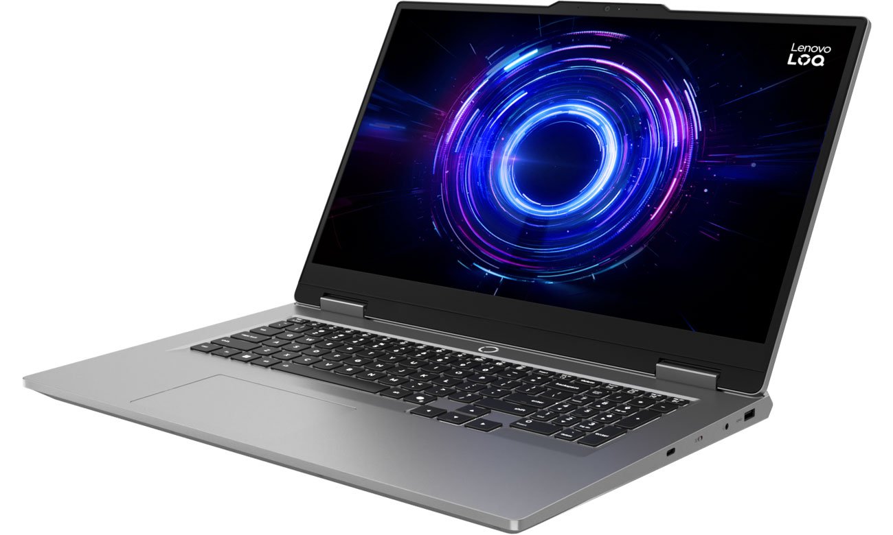 Laptop Lenovo LOQ 3-17 prawy bok