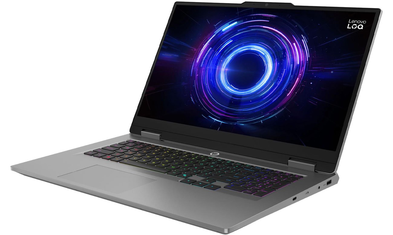 Laptop Lenovo LOQ 3-17 prawy bok