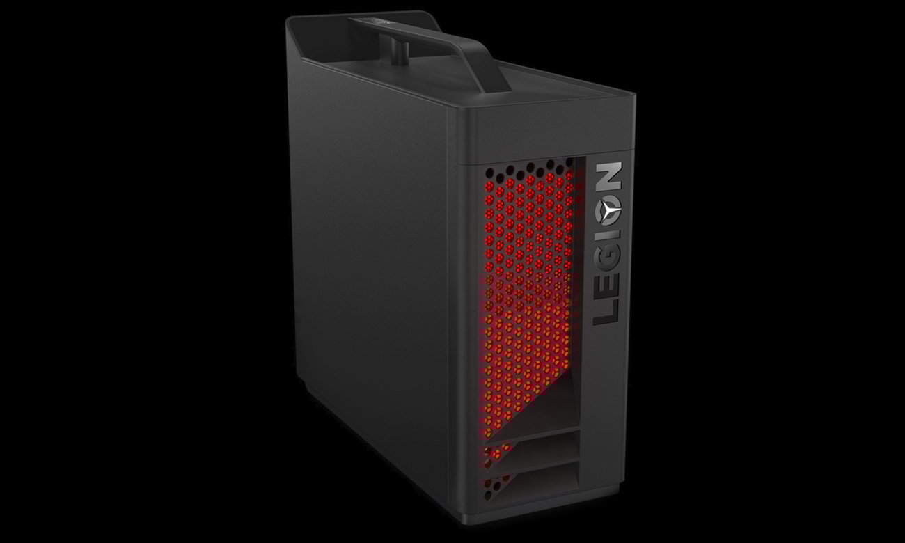 Lenovo Legion T530-28 ewolucja stylu obudowa typu tower pojemnosc 28 litrów komponenty