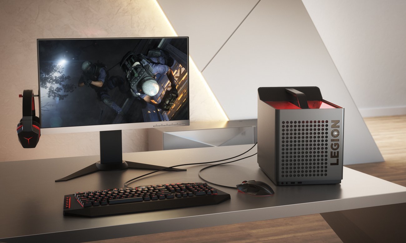 Procesor Intel Core i5 ósmej generacji w Lenovo legion C530 Cube